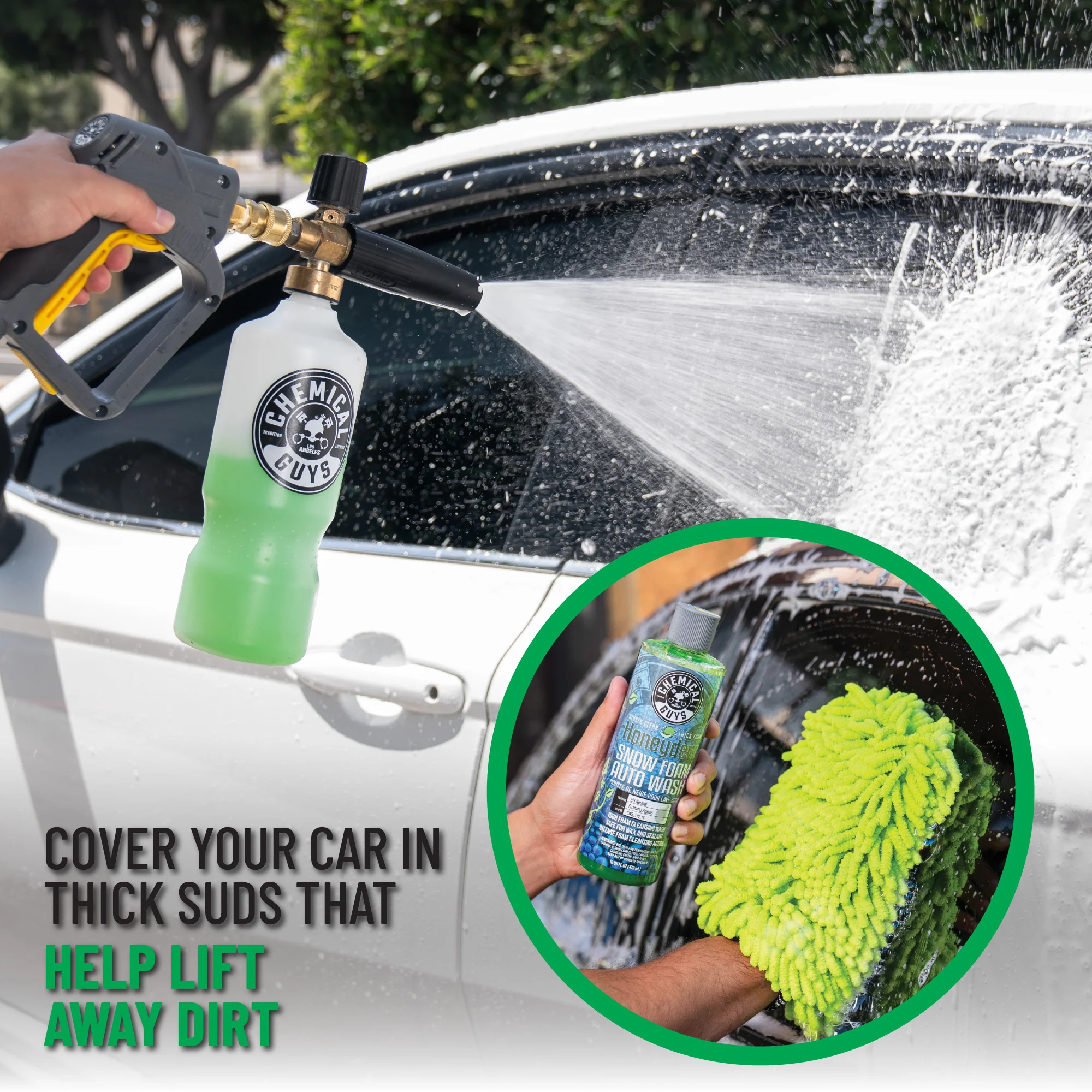 16-Piece Arsenal Builder Ceramic Protection Car Wash Kit with TORQ Foam Blaster - Image 3
