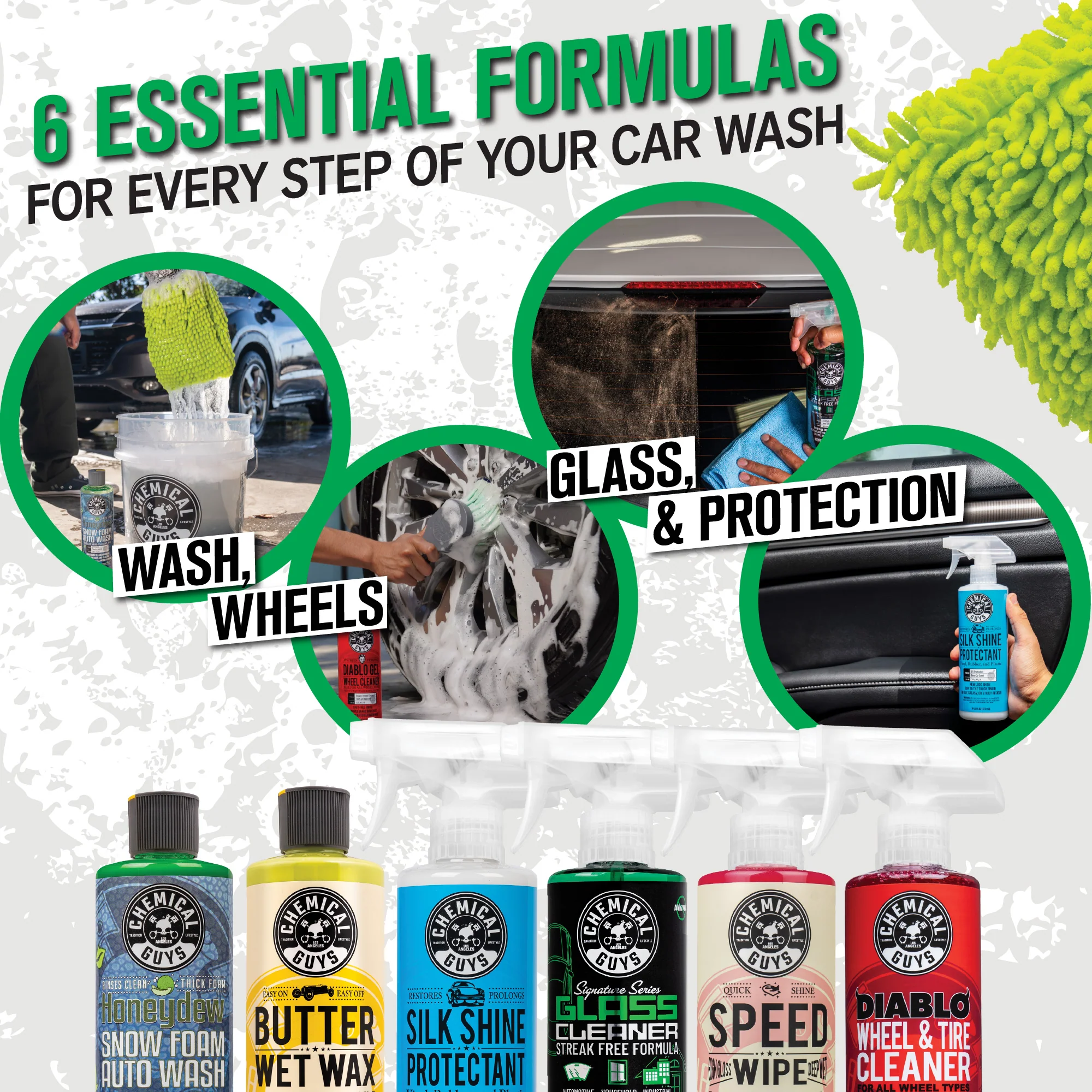 16-Piece Arsenal Builder Ceramic Protection Car Wash Kit with TORQ Foam Blaster - Image 5