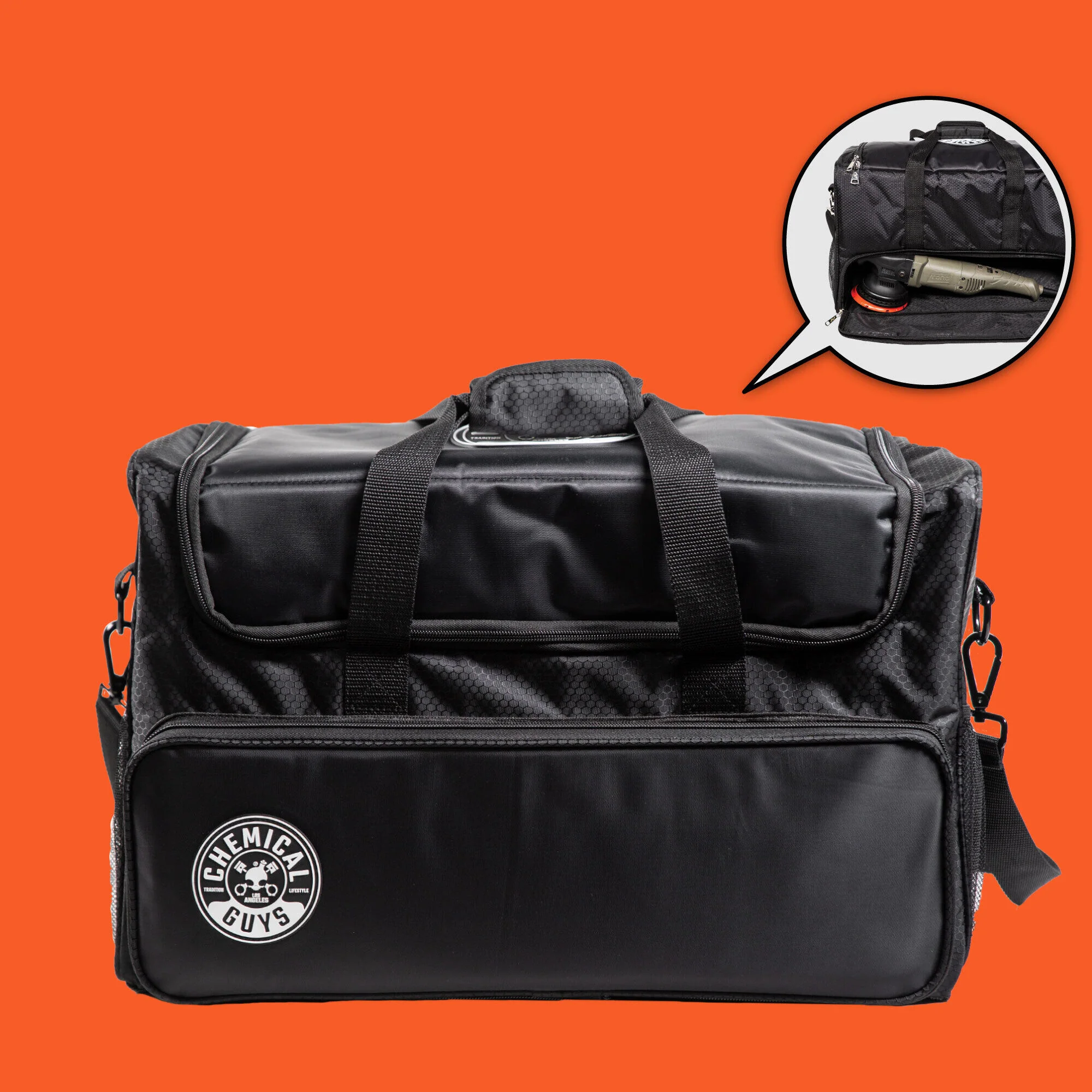 Arsenal Range Trunk Organizer & Detailing Bag With Polisher Pocket - Image 7
