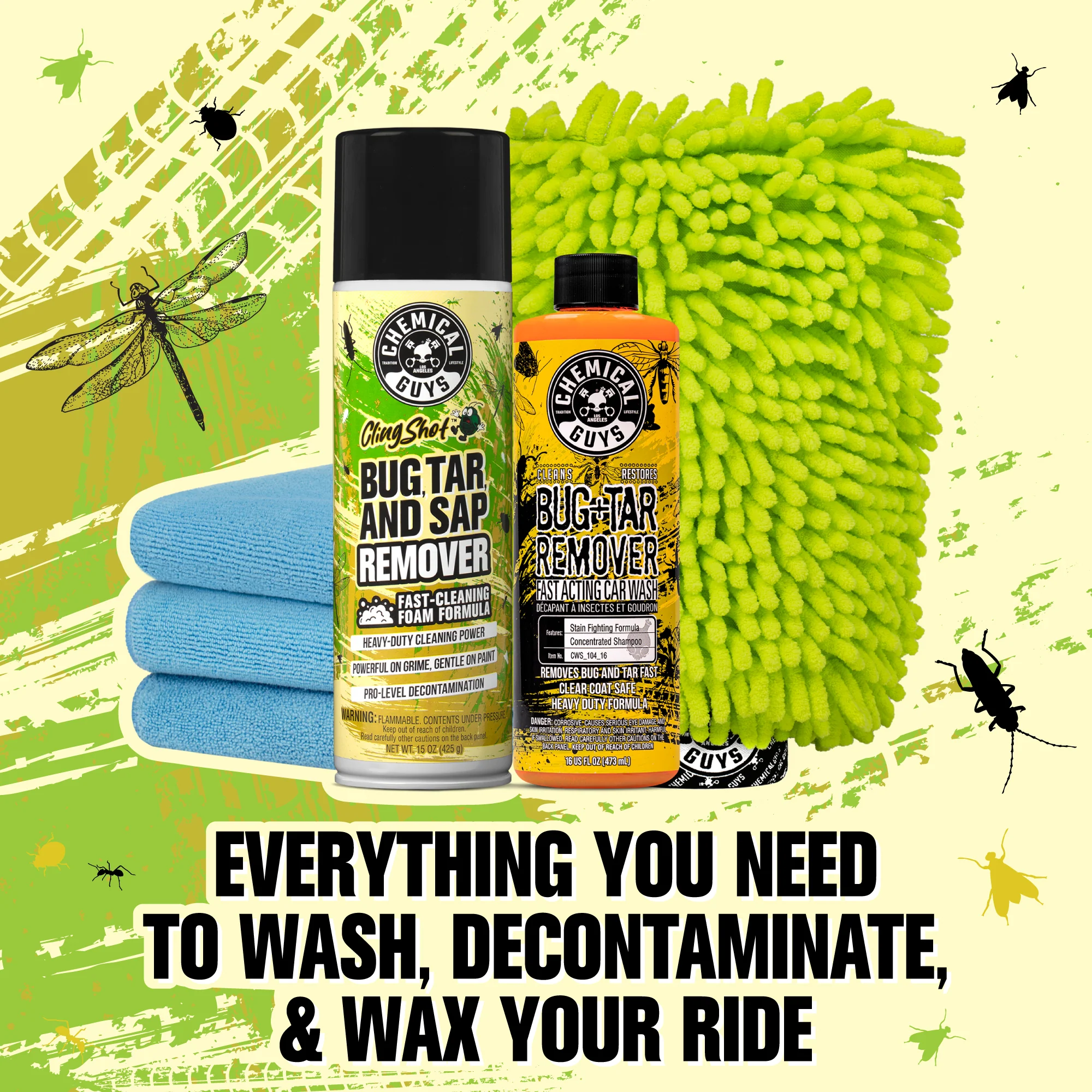 Bug, Tar, Sap Remover Car Wash Kit - Image 2