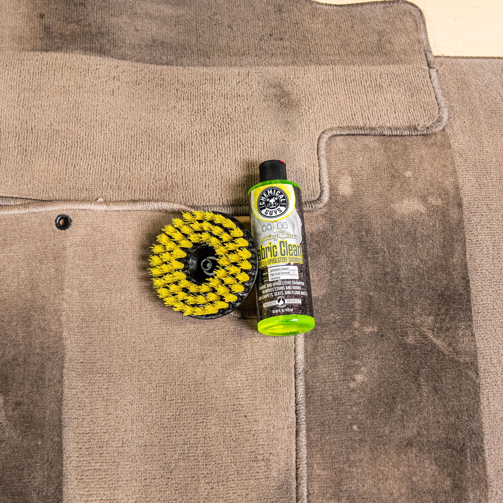 Chemical Guys Spinner Carpet Drill Brush, Medium Duty - Image 9
