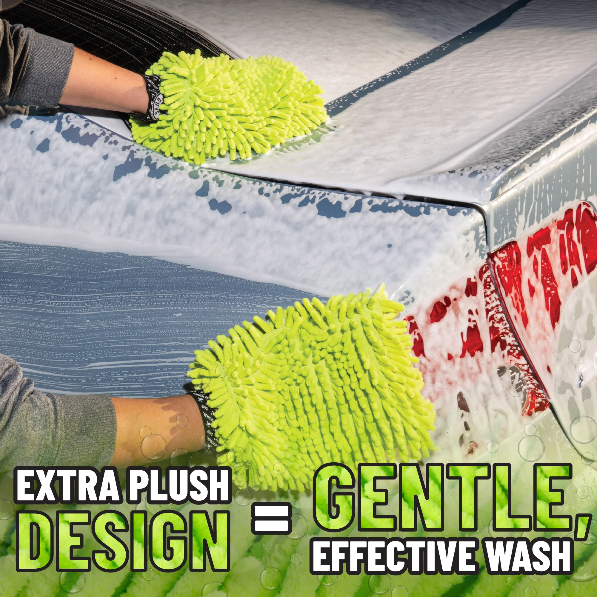 Chenille Wash Mitt (2-Pack) - Image 2