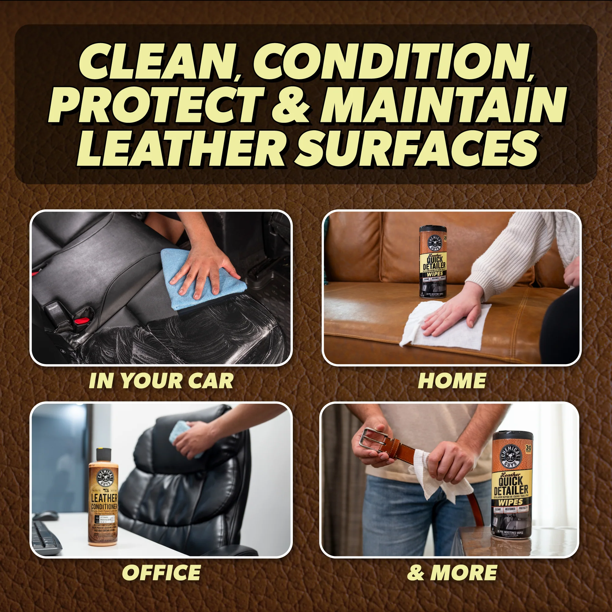 Complete Leather Clean, Condition, & Maintain Kit - Image 3