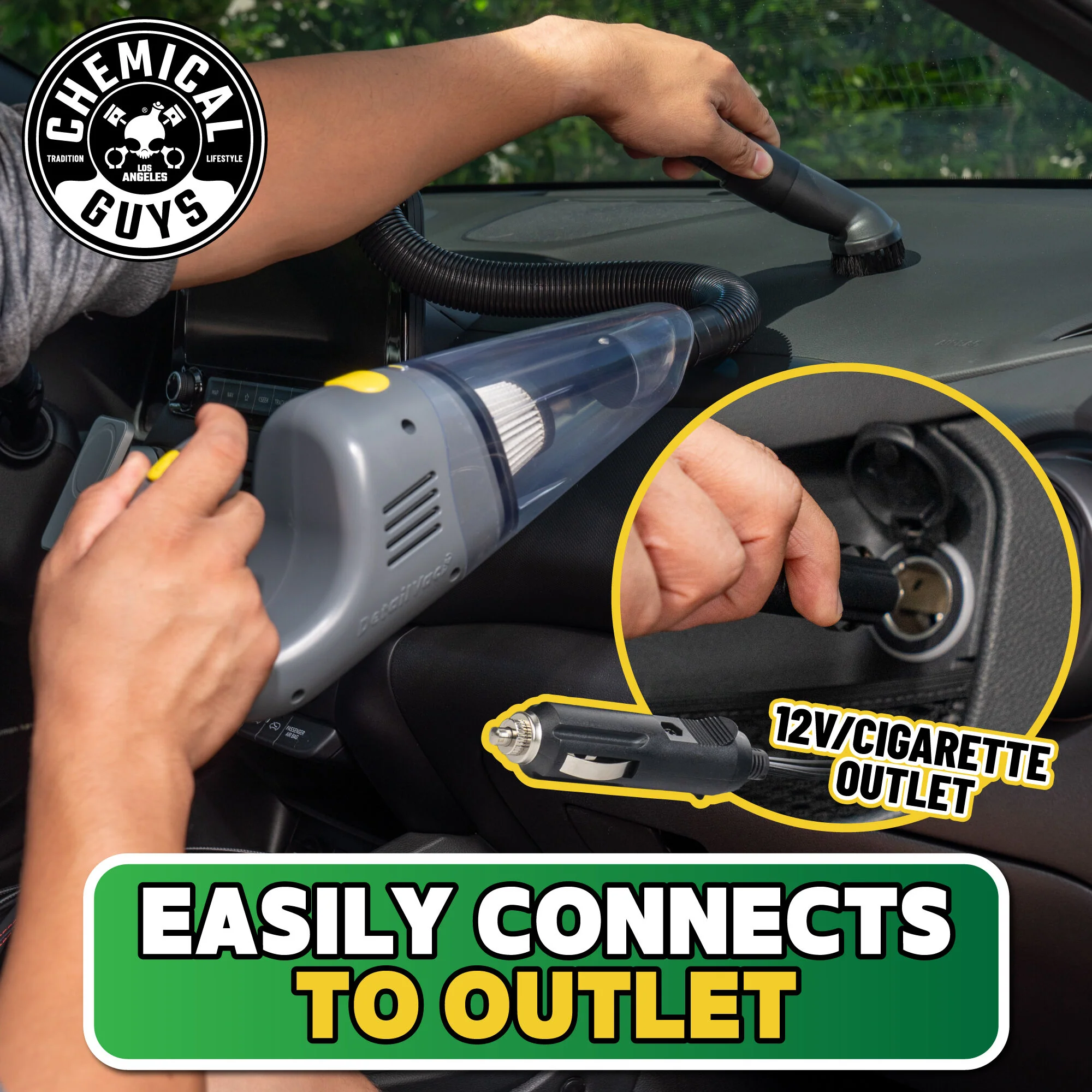 DetailVac Corded Handheld Car Vacuum Cleaner - Image 4
