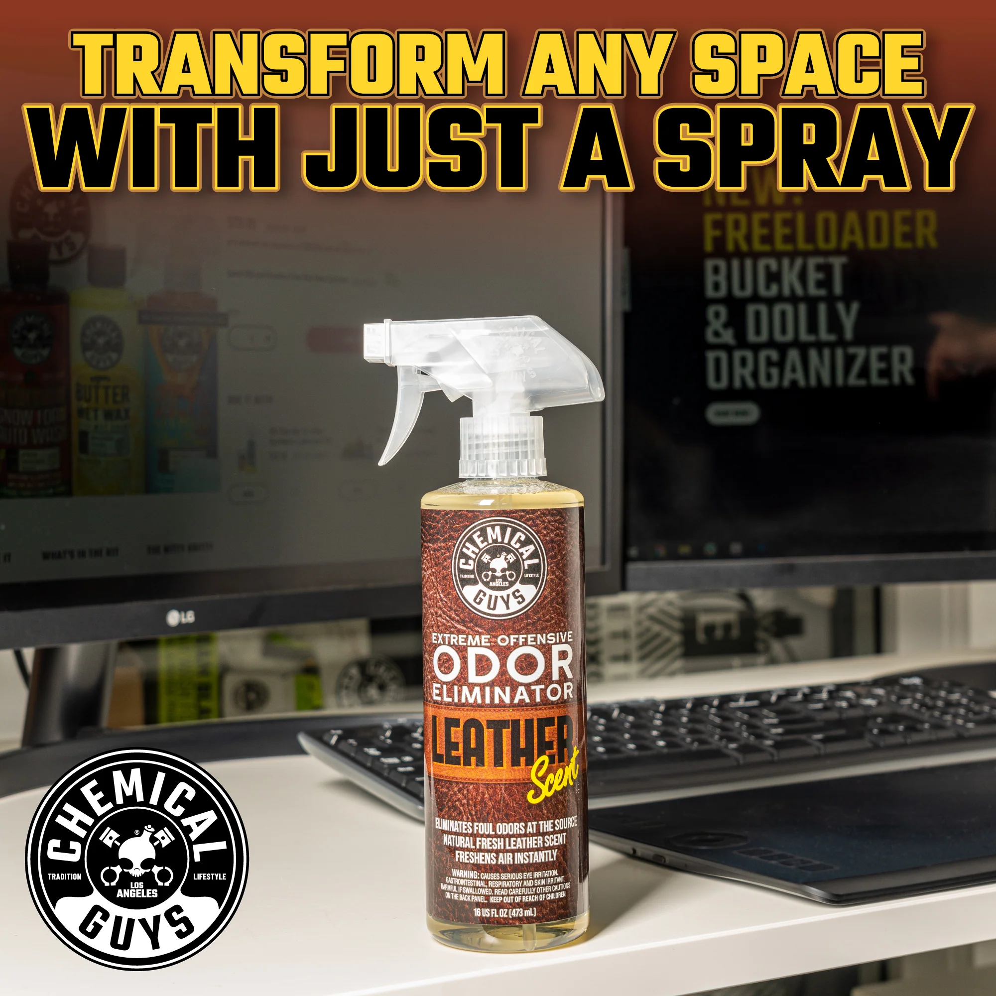Extreme Offensive Odor Eliminator Leather Scent - Image 9