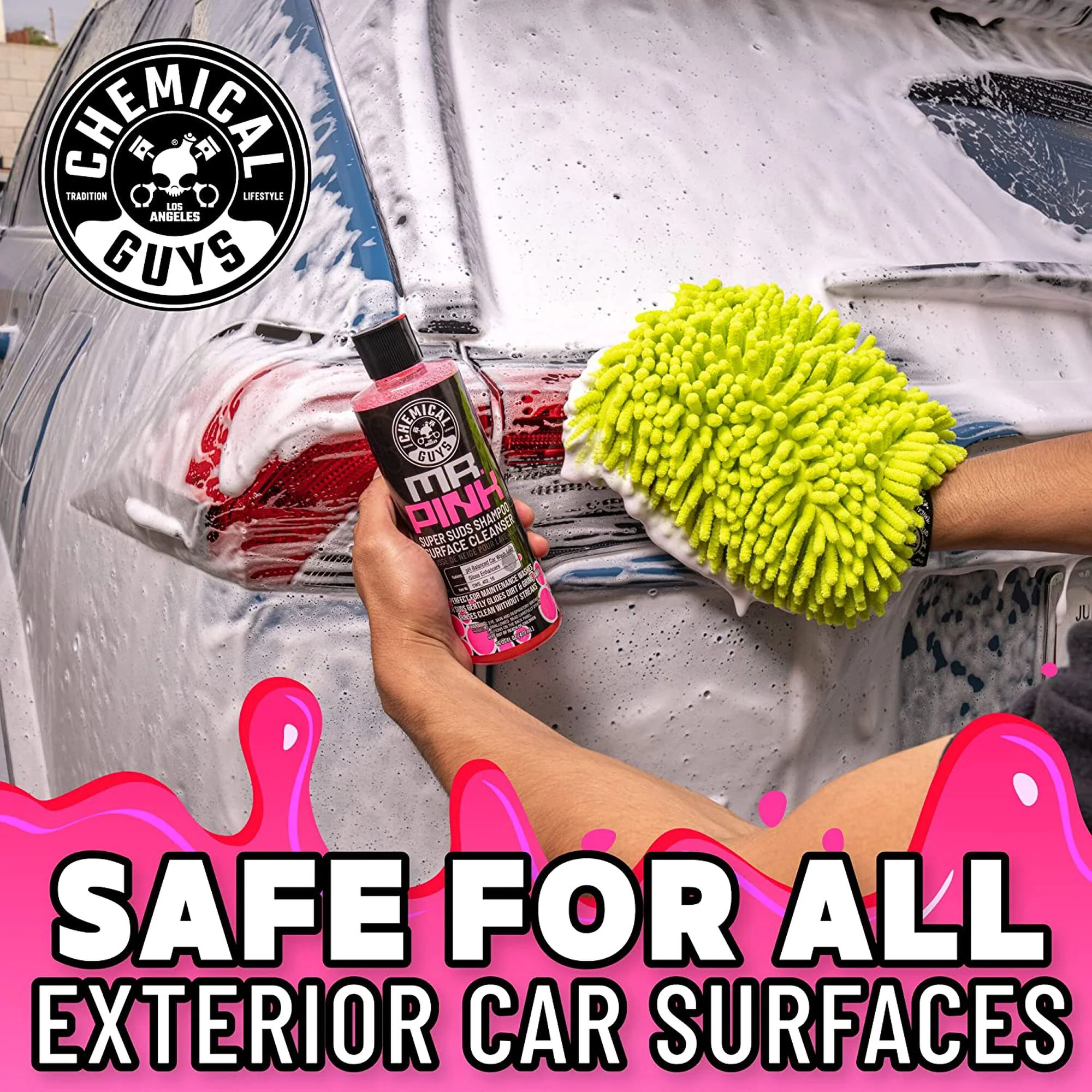 Foam Blaster 6 Foam Wash Gun & Mr. Pink Foam Party Soap - Image 6