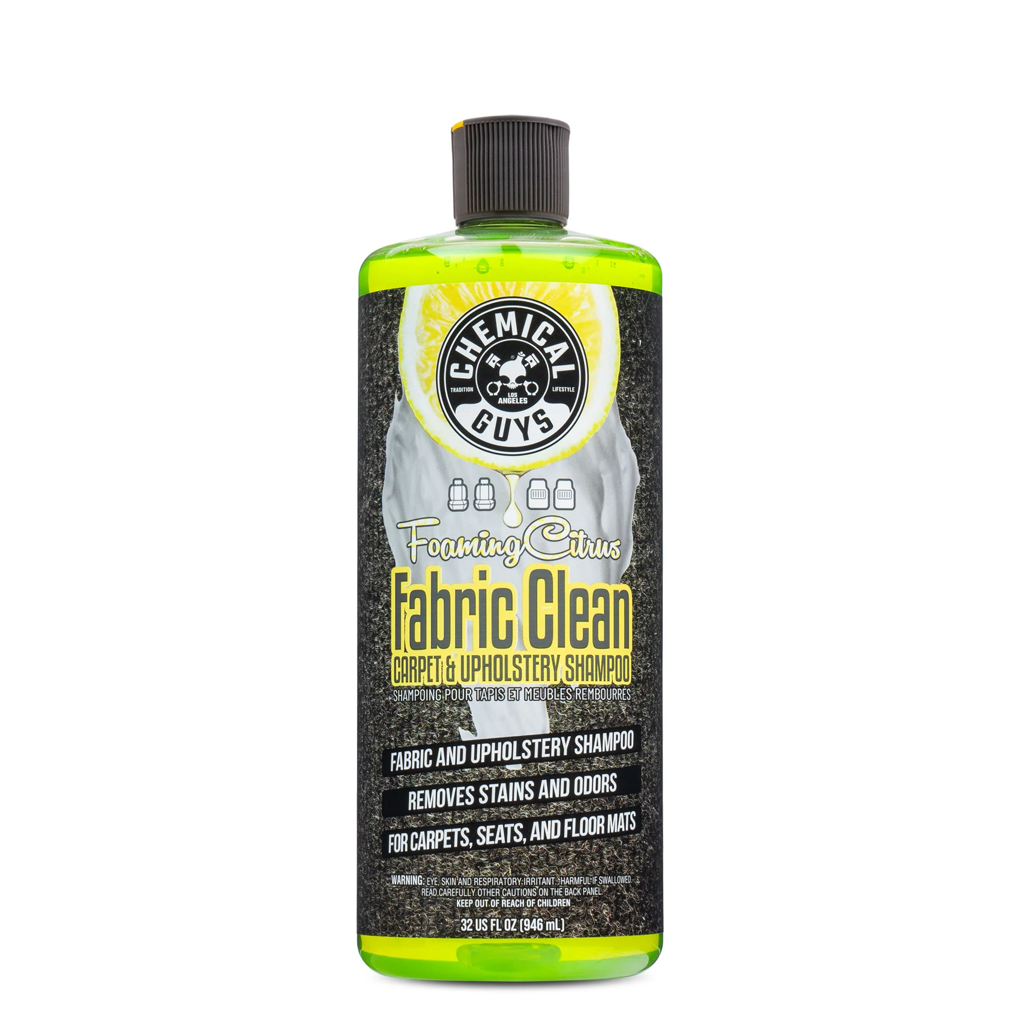 Foaming Citrus Fabric Clean Carpet & Upholstery Shampoo - Image 15