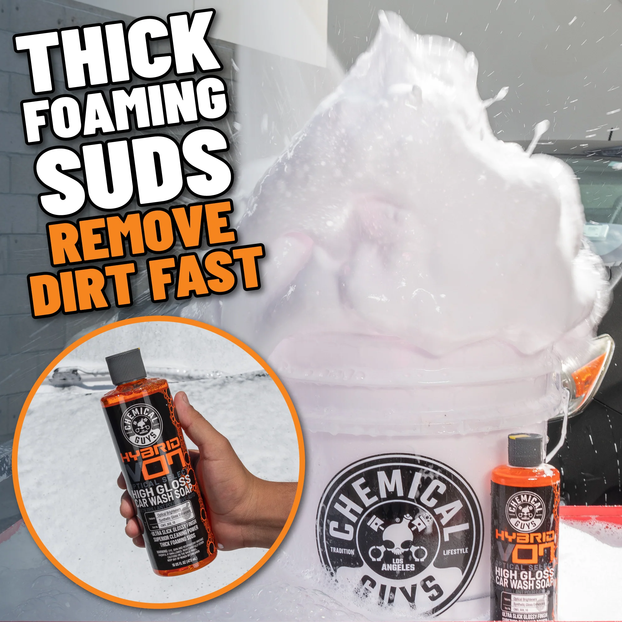 Hybrid V07 Optical Select High Suds And Brilliant Shine Car Wash Soap - Image 11
