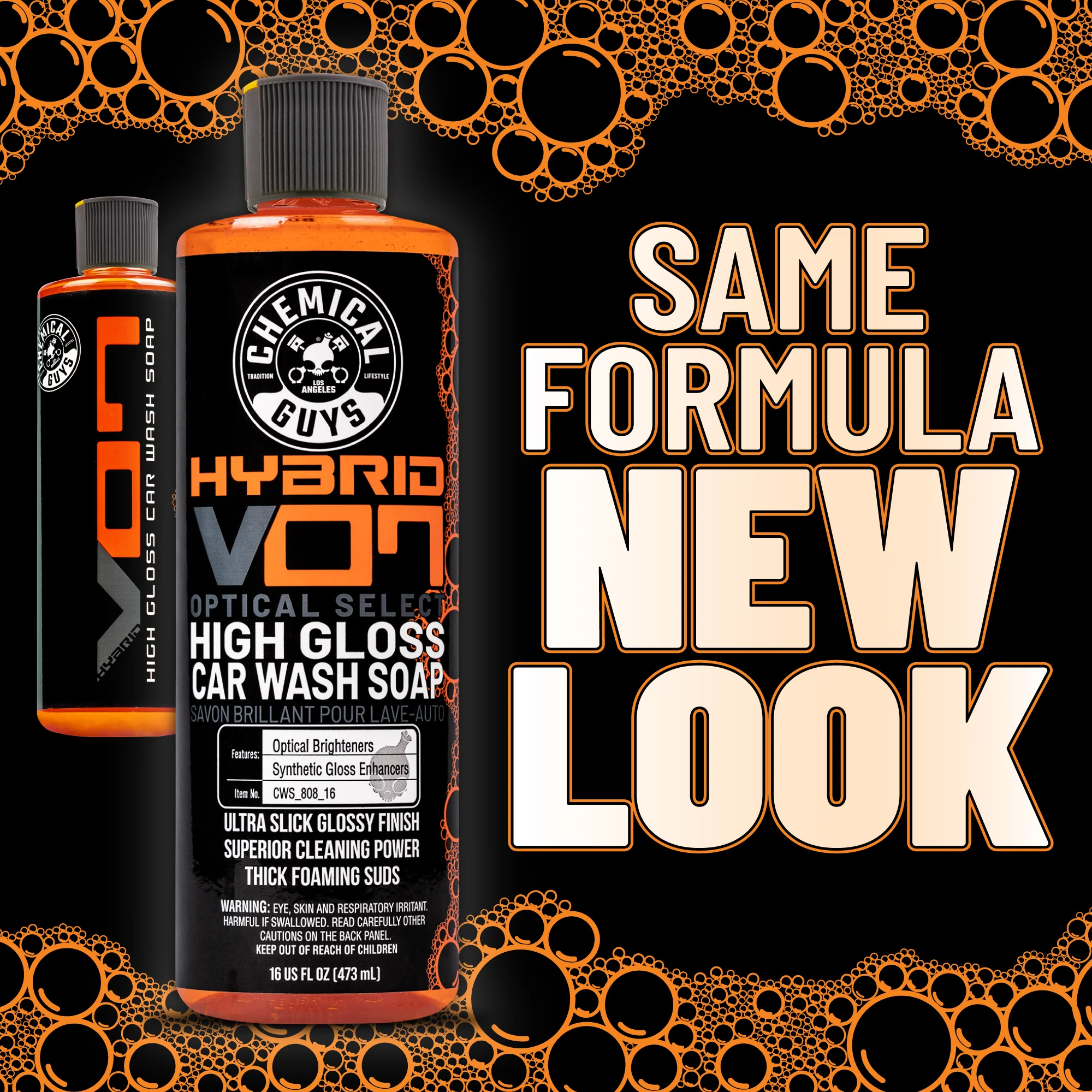 Hybrid V07 Optical Select High Suds And Brilliant Shine Car Wash Soap - Image 2