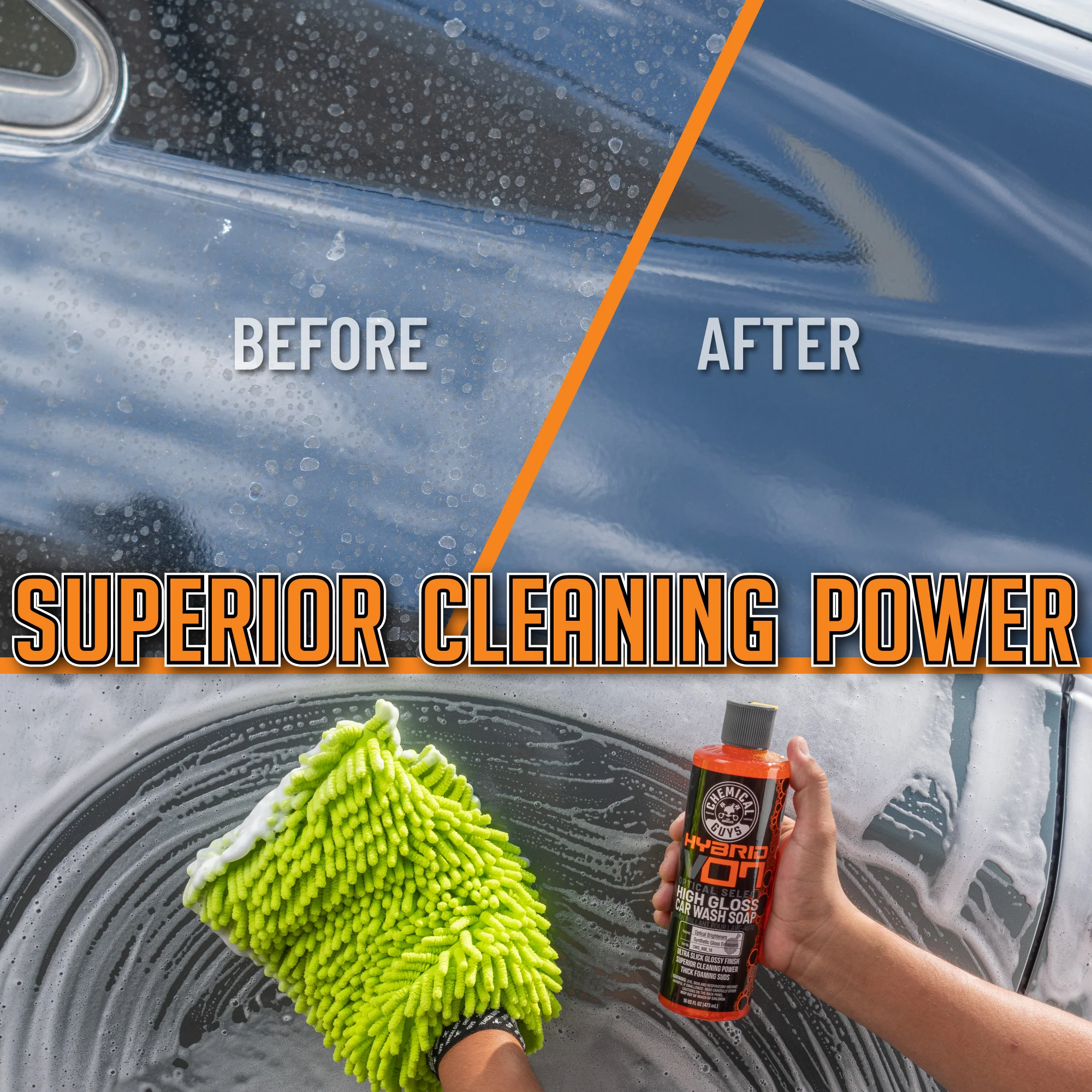 Hybrid V07 Optical Select High Suds And Brilliant Shine Car Wash Soap - Image 5