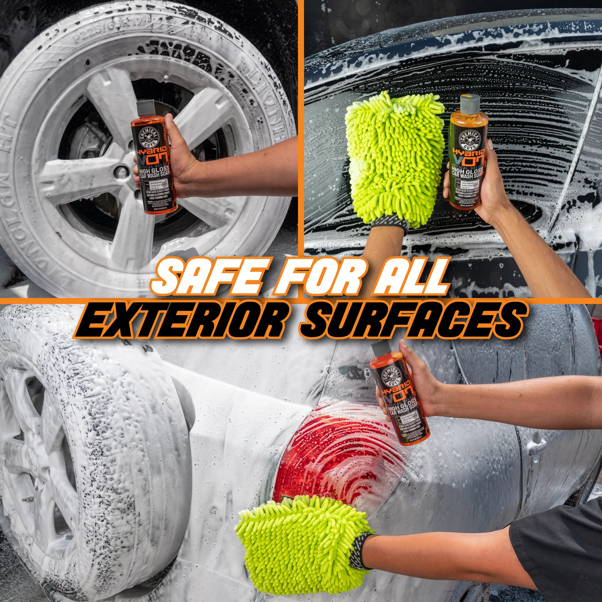 Hybrid V07 Optical Select High Suds And Brilliant Shine Car Wash Soap - Image 6