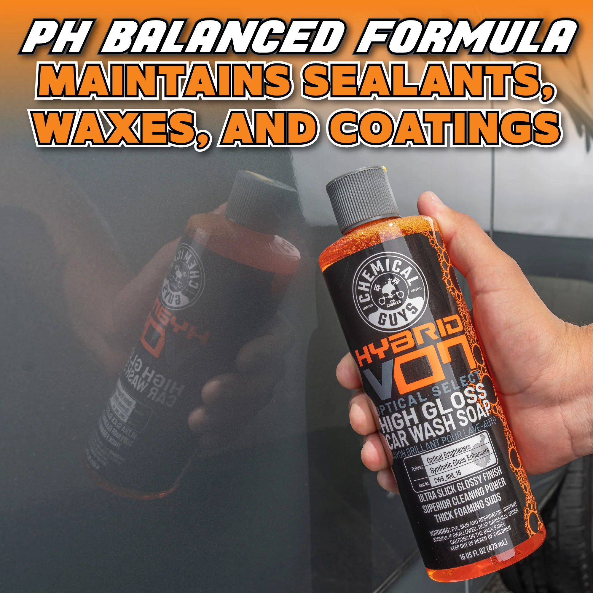 Hybrid V07 Optical Select High Suds And Brilliant Shine Car Wash Soap - Image 9