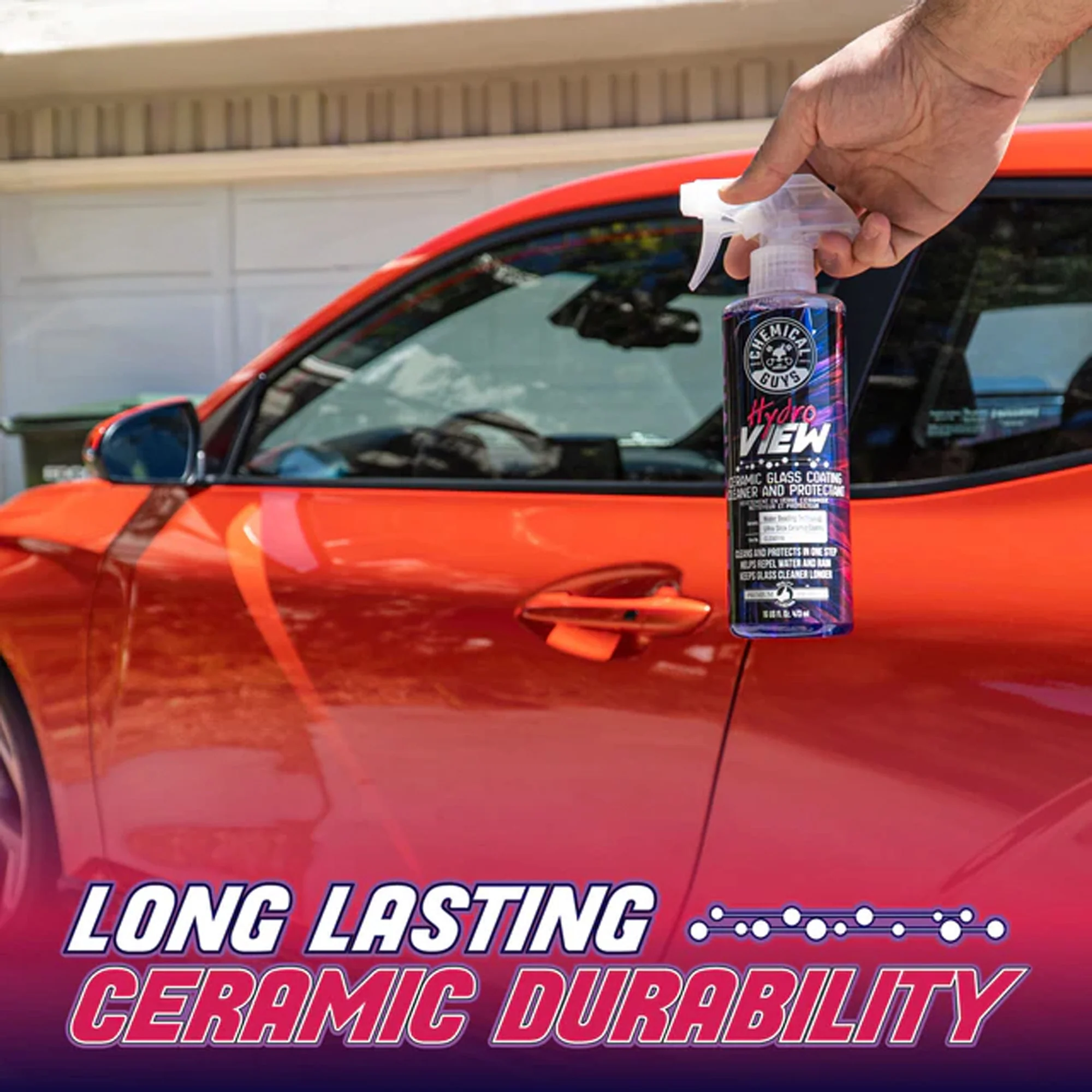 HydroView Ceramic Glass Cleaner & Coating - Image 4