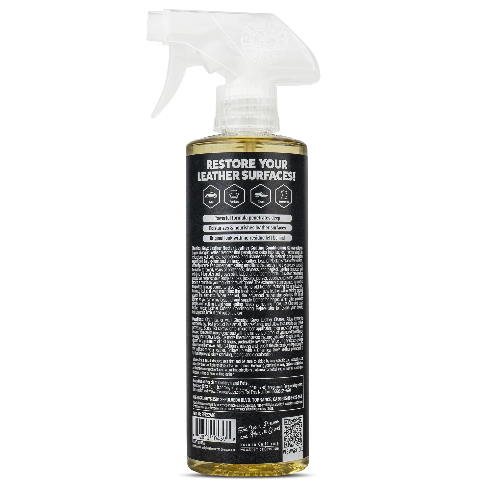 Leather Nectar Leather Coating Conditioning Rejuvenator - Image 13