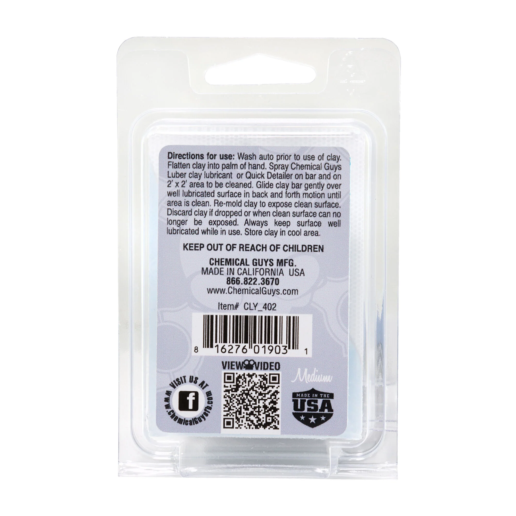 Medium Duty Clay Bar - Image 8