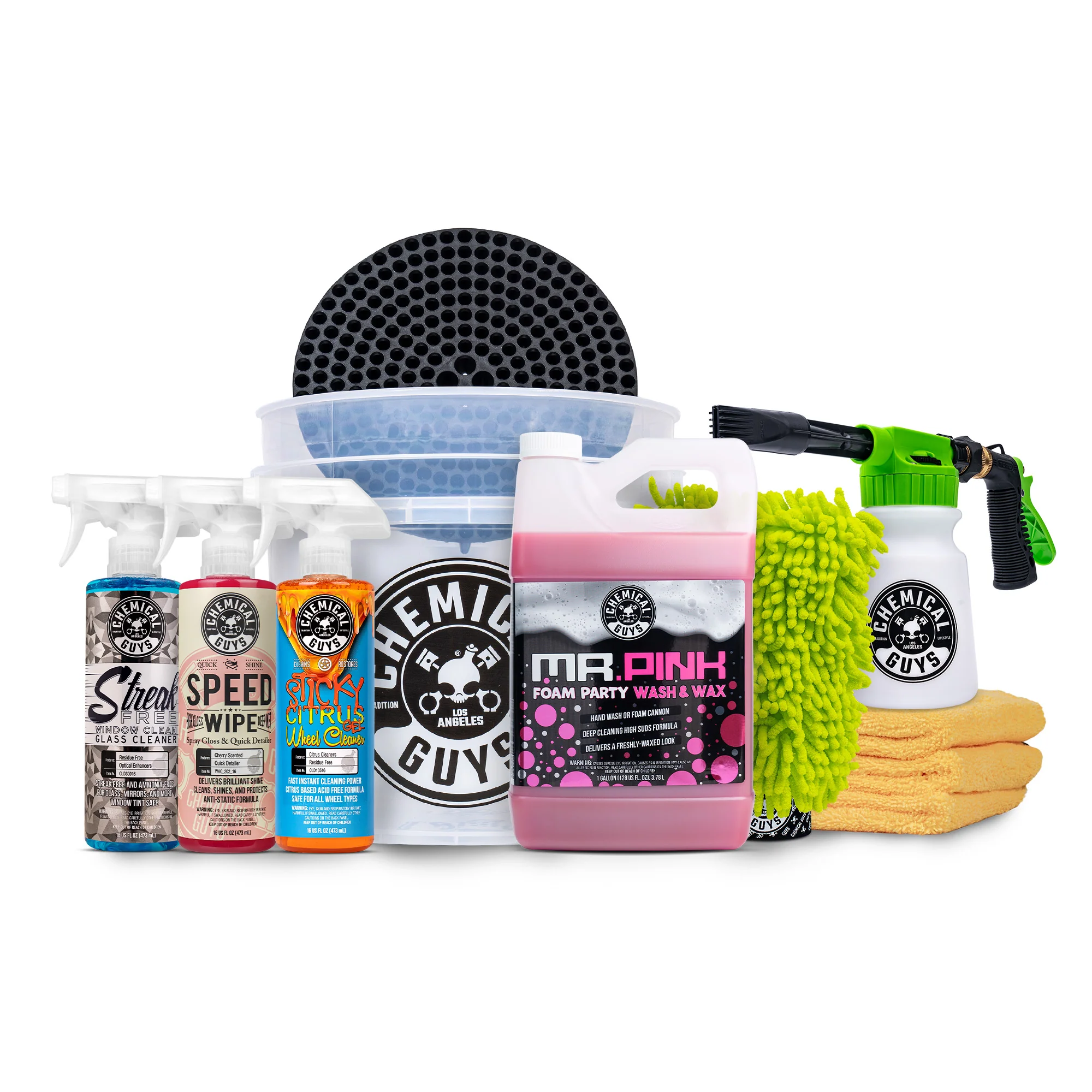 Mr. Pink Foam Party Car Wash Deluxe Kit with Foam Gun - Image 2
