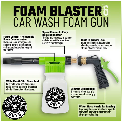 Mr. Pink Foam Party Car Wash Deluxe Kit with Foam Gun - Image 5