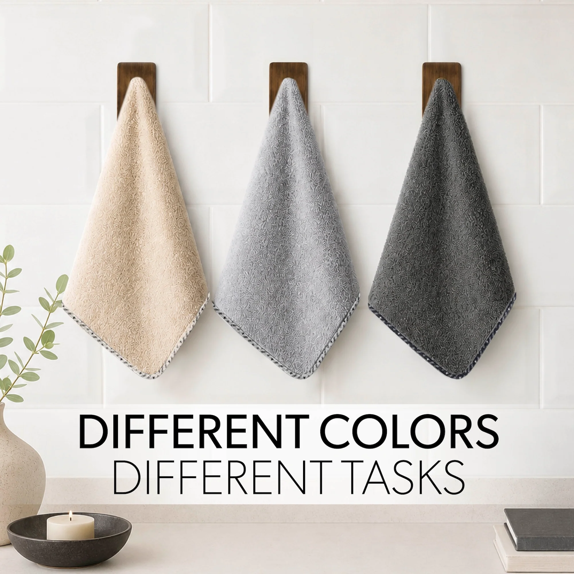 Multi-Colored AllSwipe Multi-Purpose Microfiber Towels - Image 3