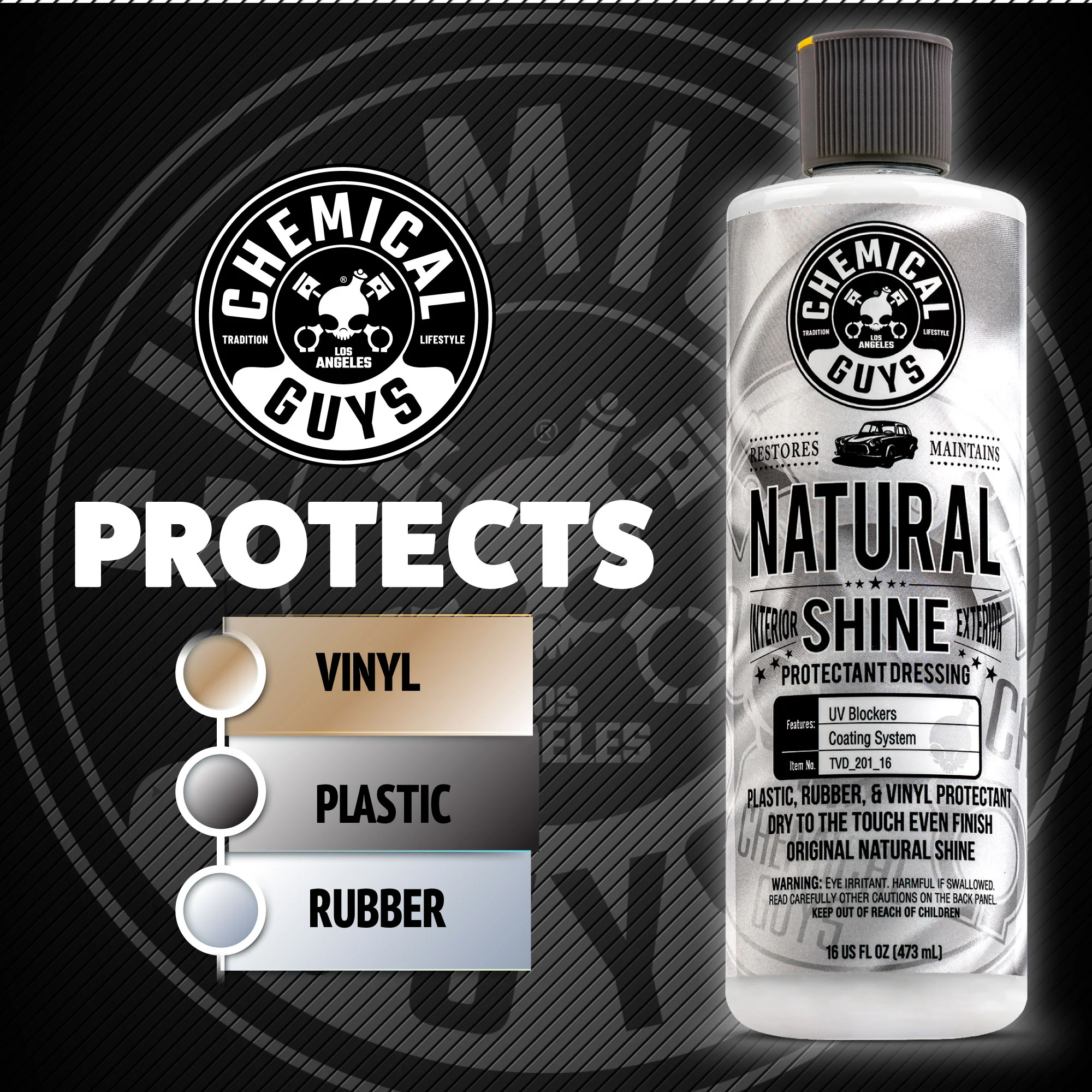 Natural Shine New Look Shine Plastic, Rubber, Vinyl Dressing - Image 2