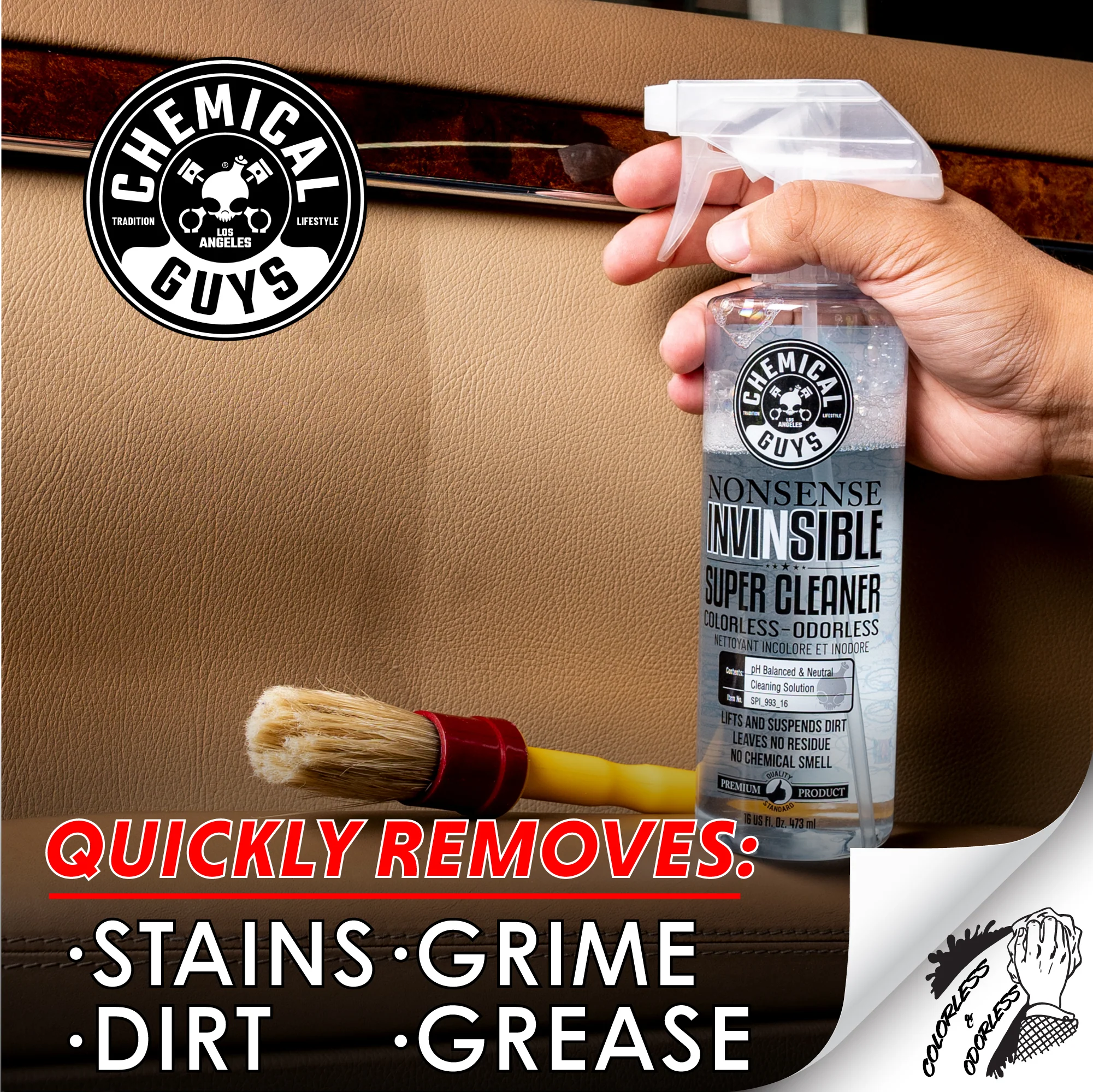 Light to Moderate All Purpose Cleaner Deluxe Kit w/Drill Brushes - Image 3