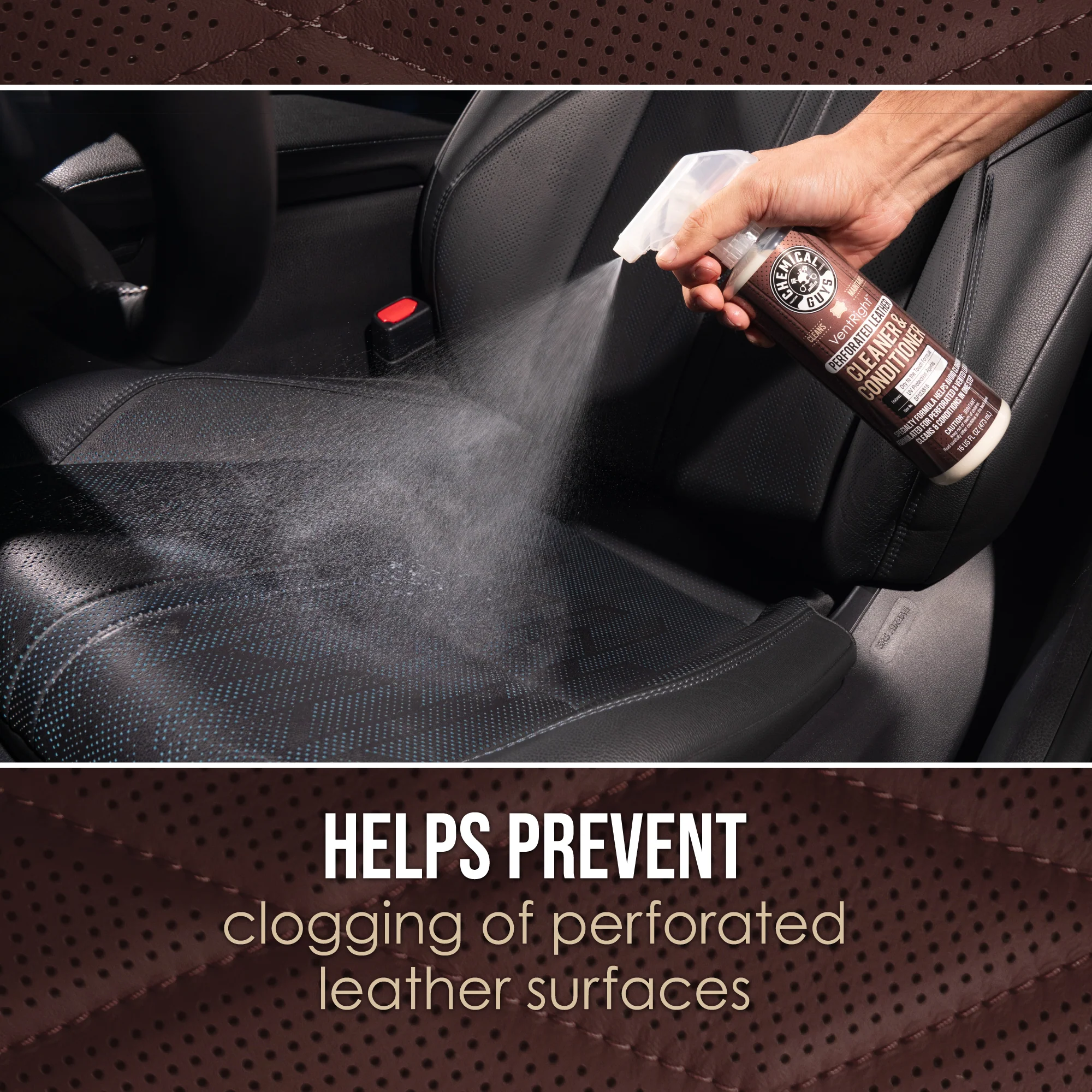 Perforated Leather Quick Detail Kit - Image 4
