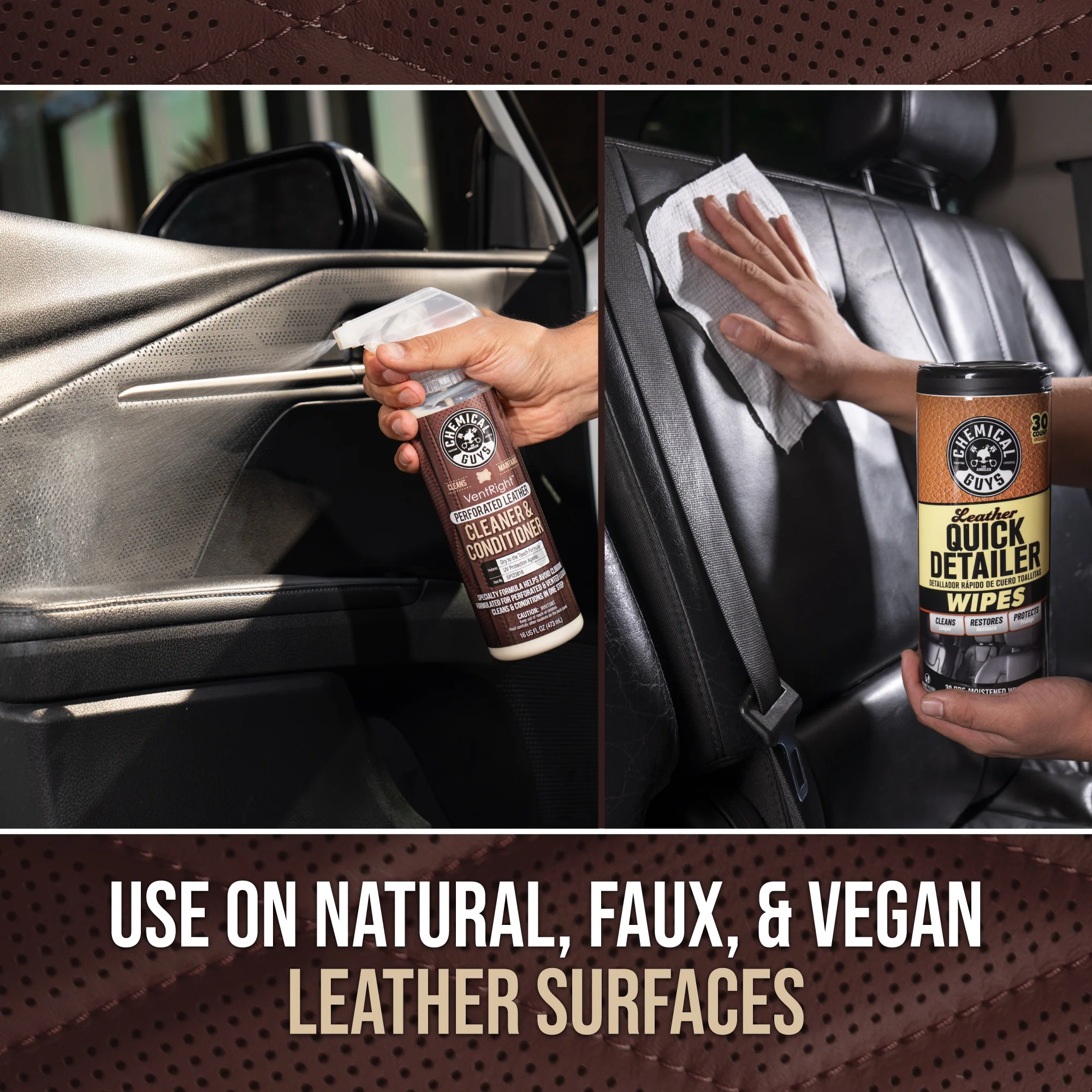 Perforated Leather Quick Detail Kit - Image 6