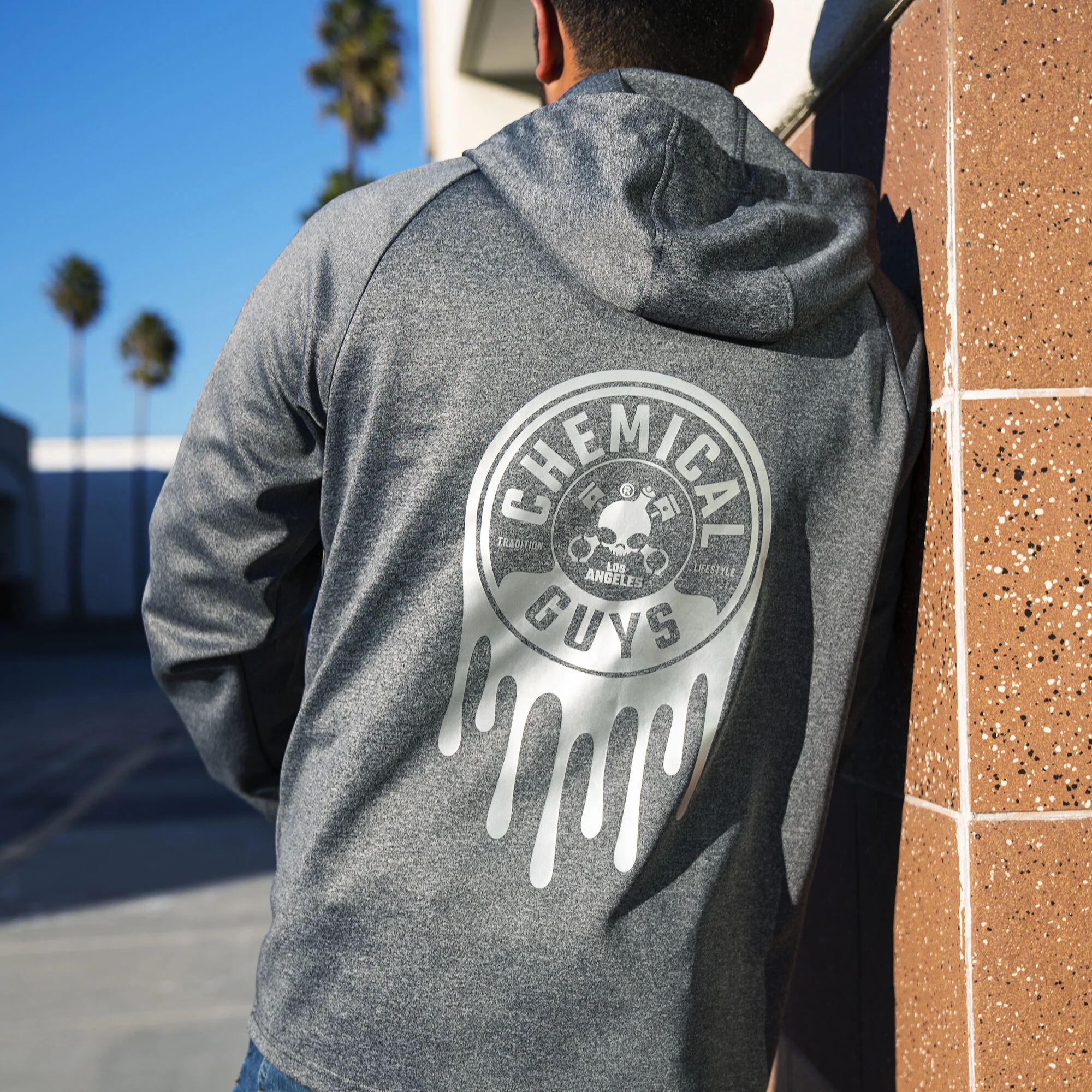 Quarter Zip Drip Pullover Hoodie - Image 4
