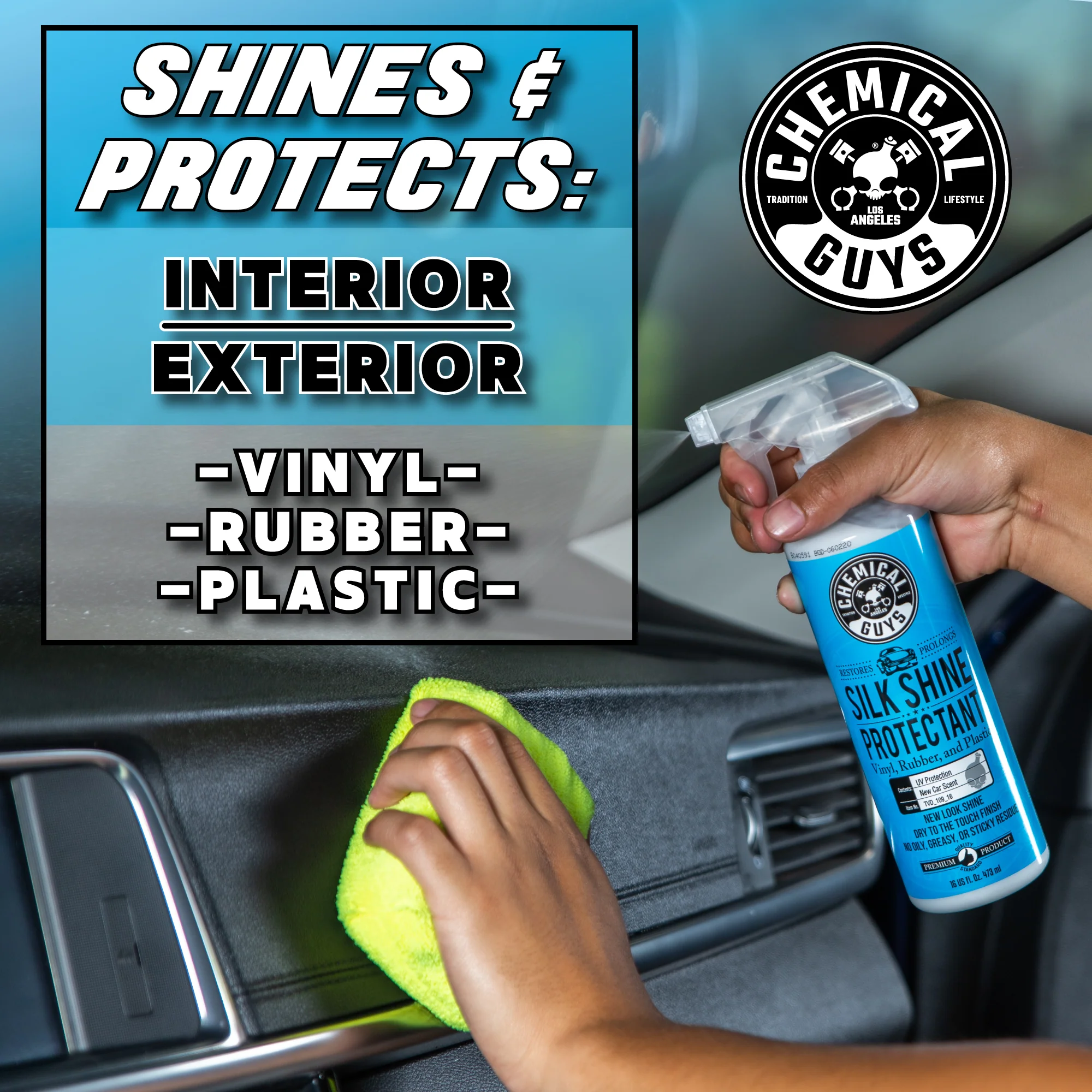 Silk Shine Protectant Vinyl, Rubber, and Plastic - Image 3