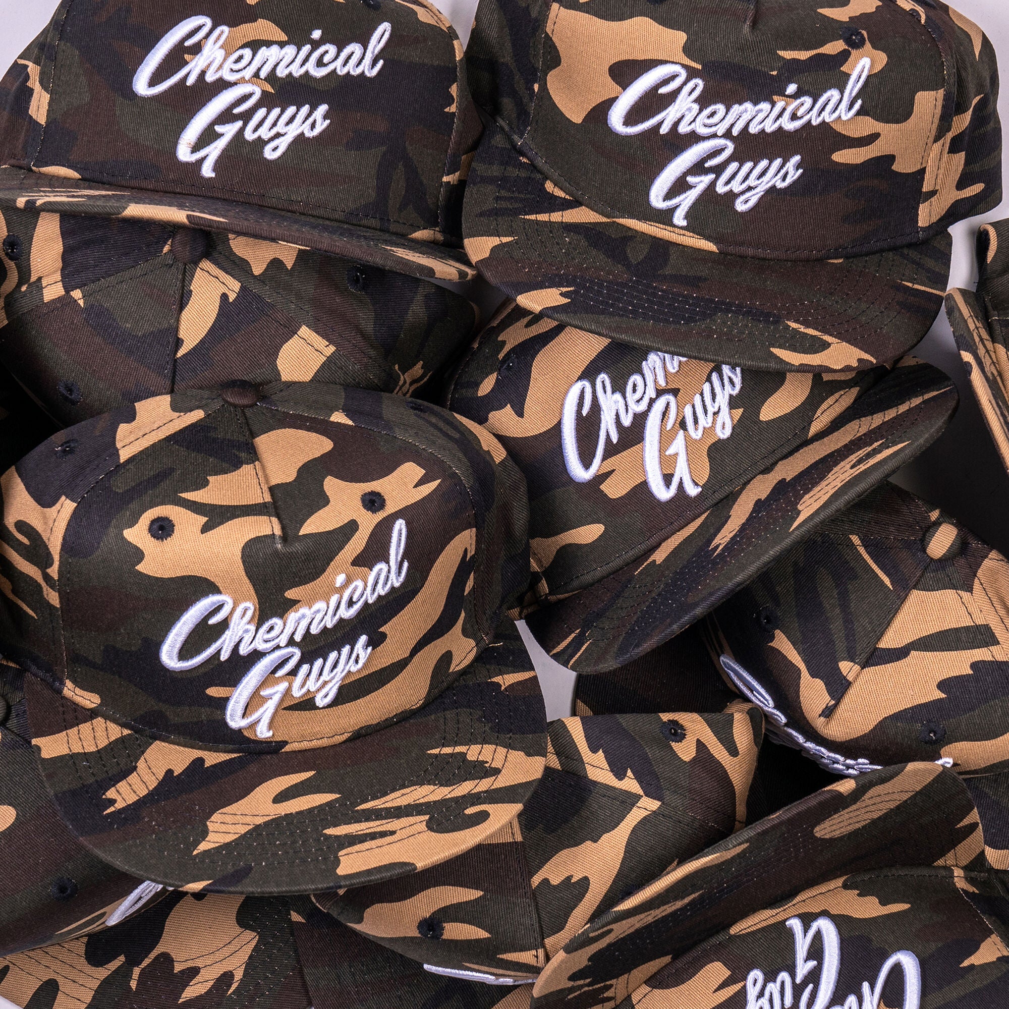 Snap-It-Back Camo Script Hat - Image 13