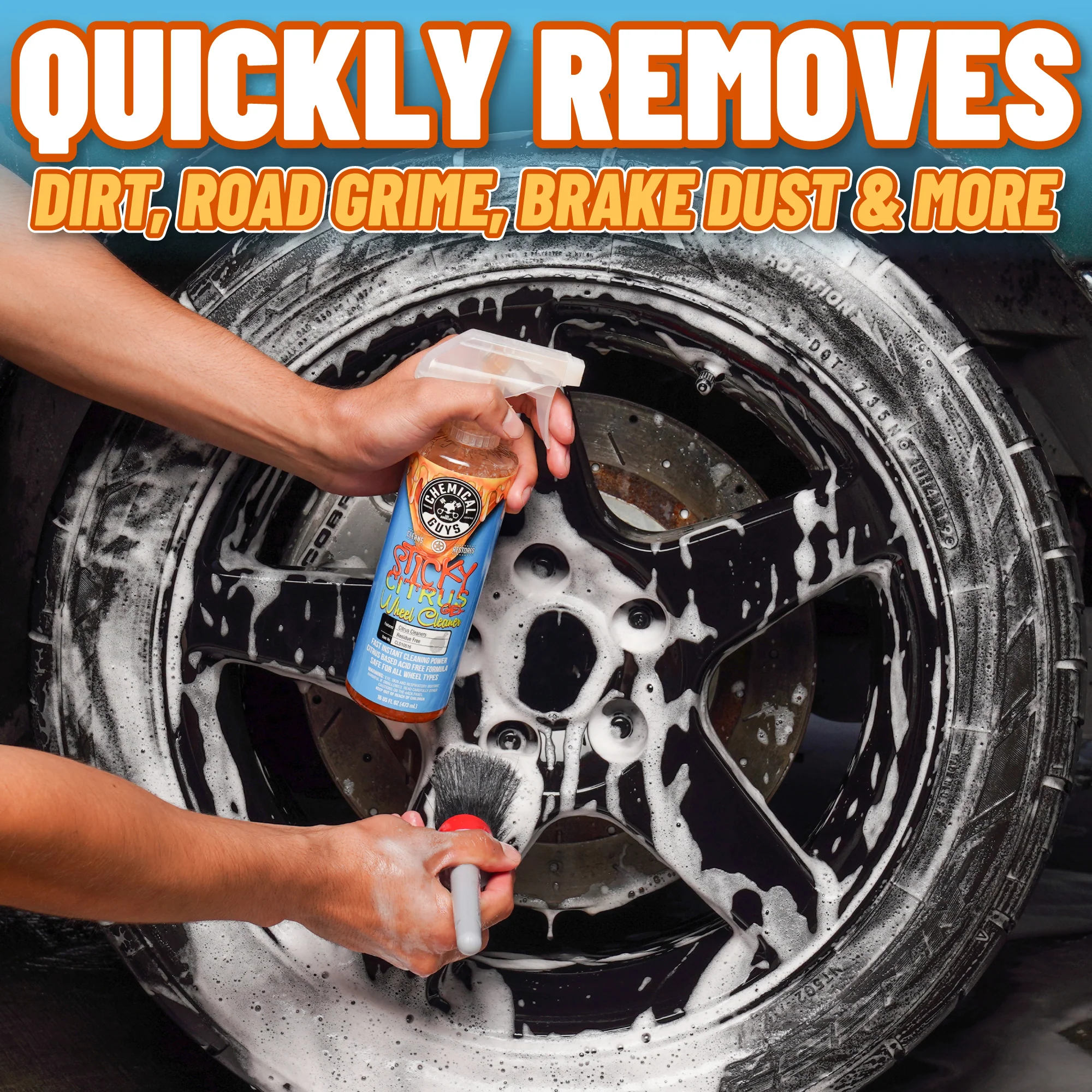 Sticky Citrus Wheel Cleaning Concentrate Bundle - Image 3