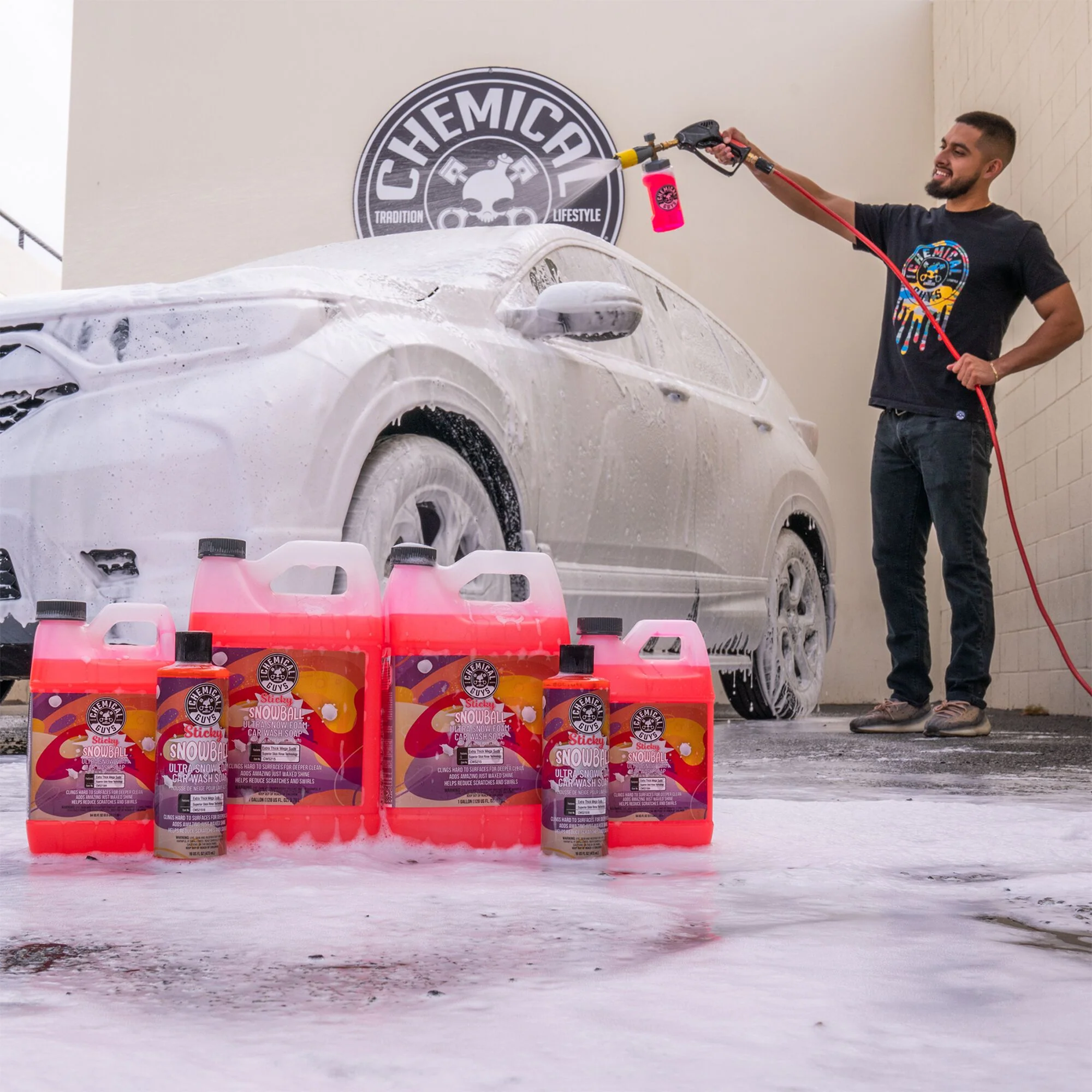 Sticky Snowball Ultra Snow Foam Car Wash - Image 15