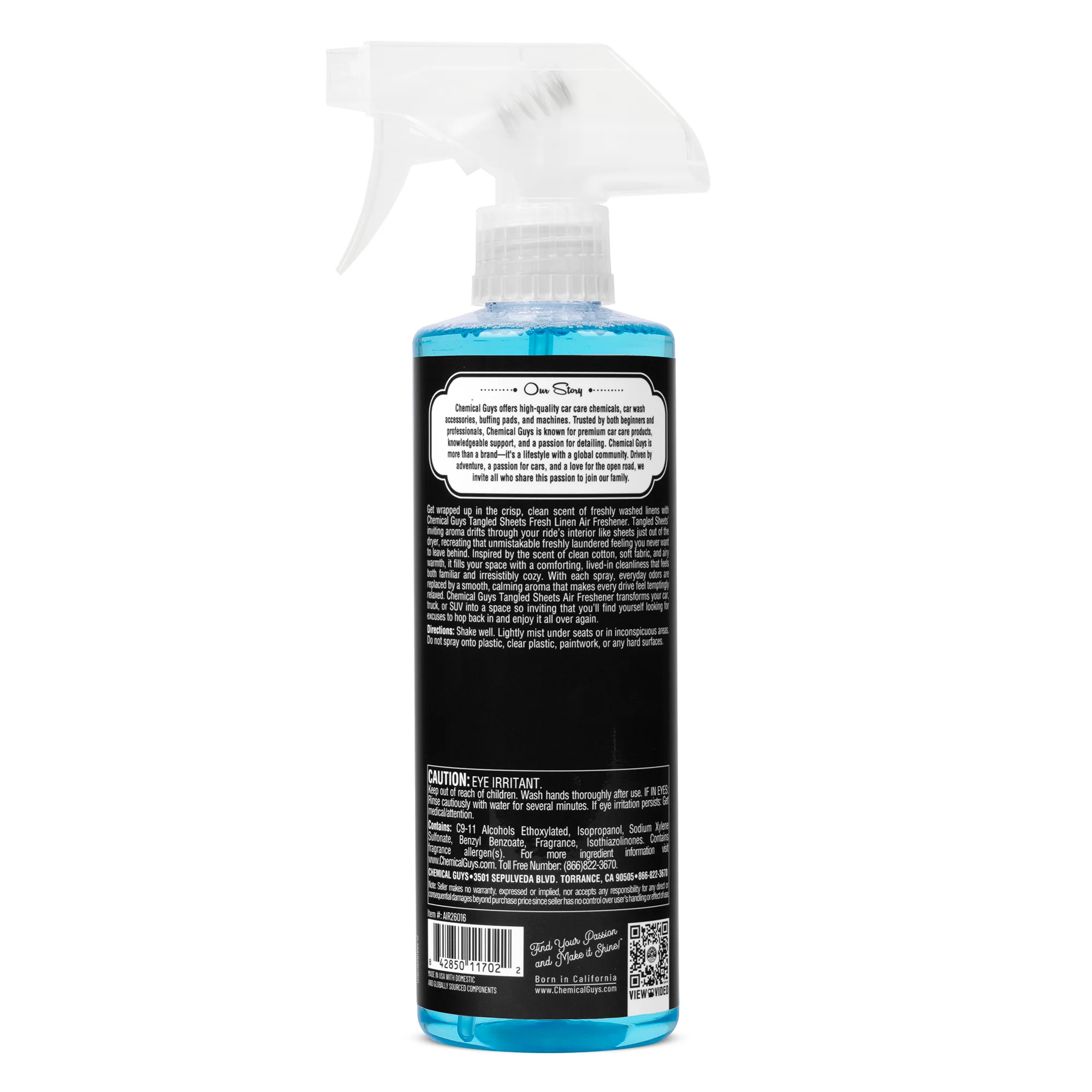 Tangled Sheets Fresh Linen Scent Air Freshener Spray - Image 6