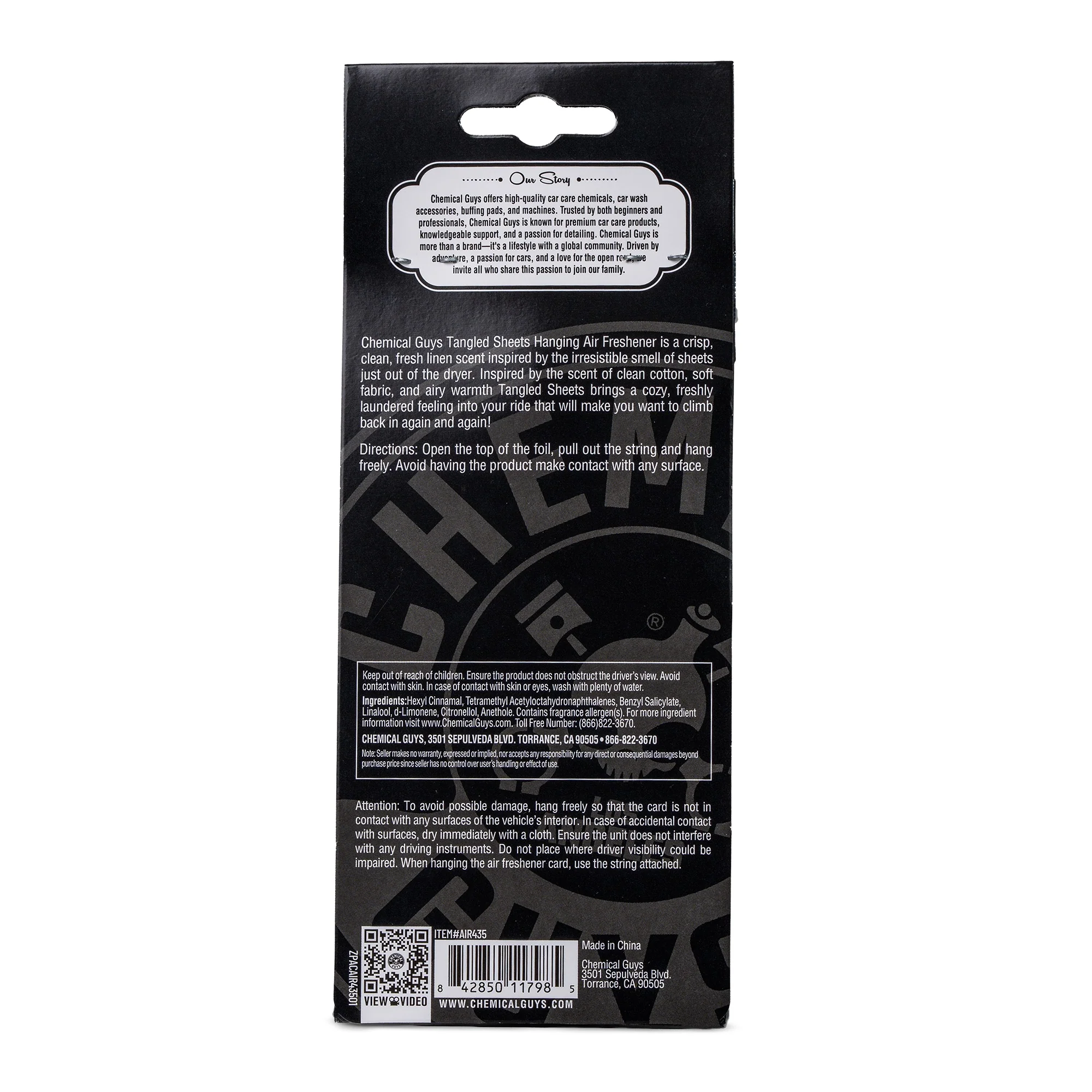 Tangled Sheets Hanging Air Freshener - Image 5