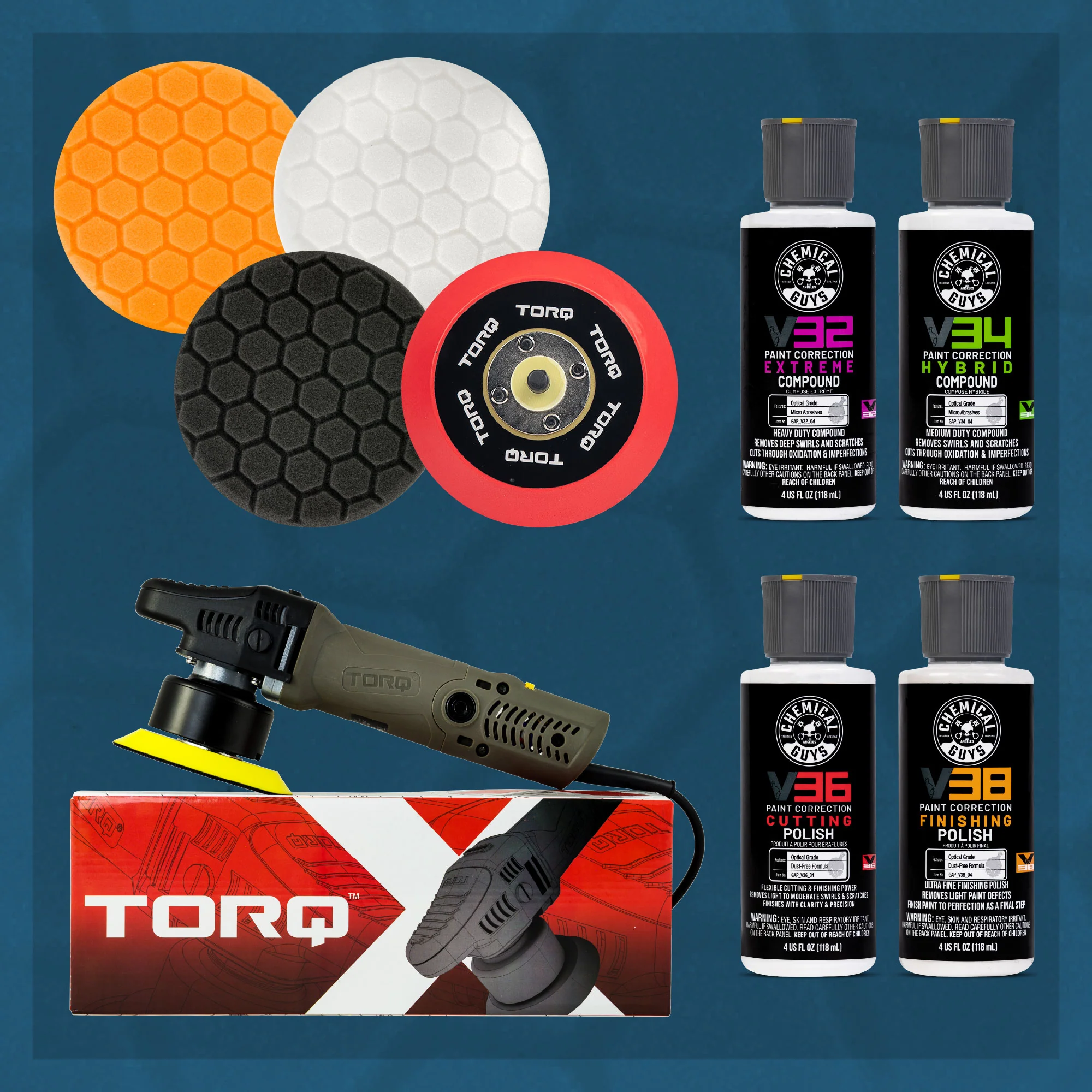 TORQX Random Orbital Polisher Kit - Image 2