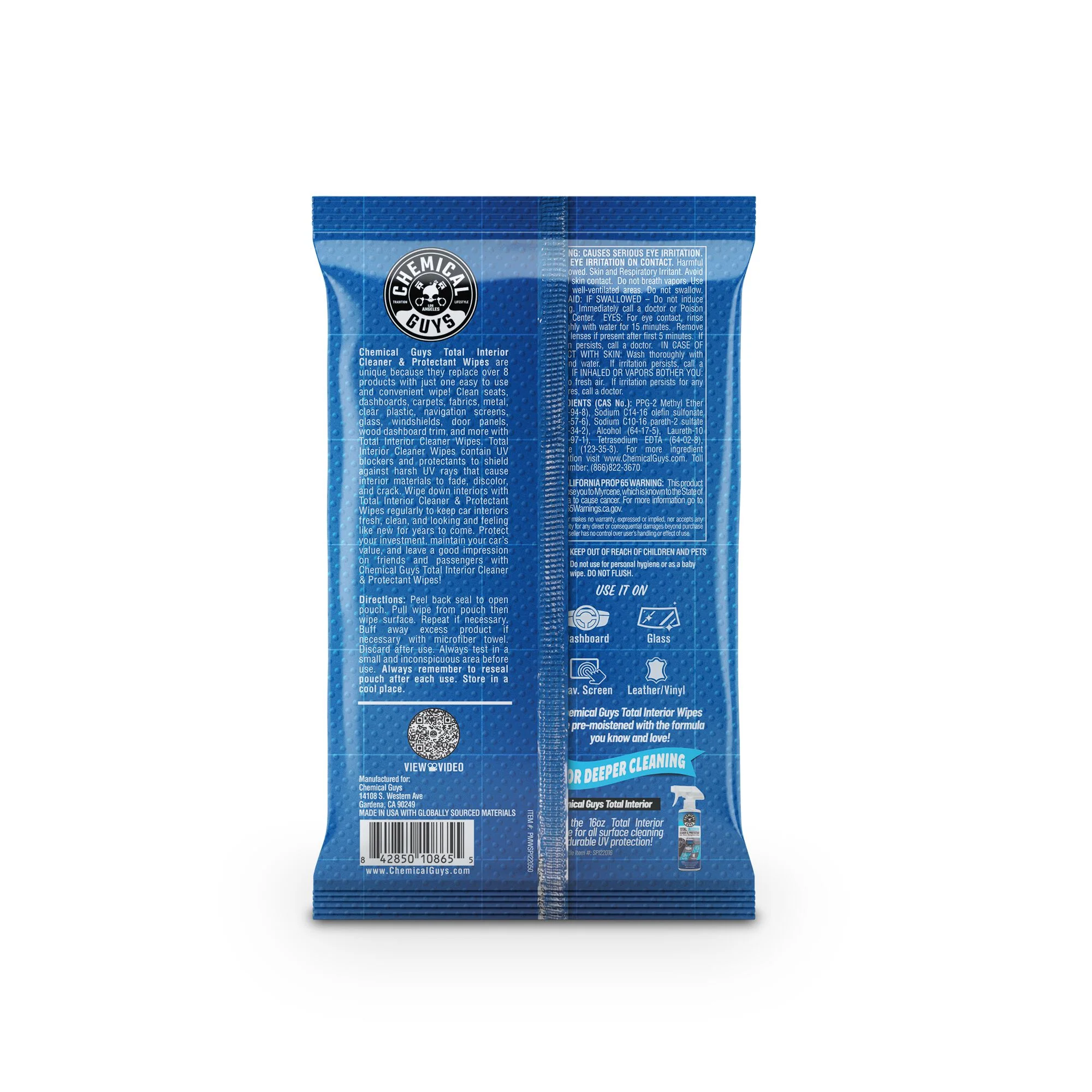 Total Interior Cleaner & Protectant Car Cleaning Wipes - Image 12