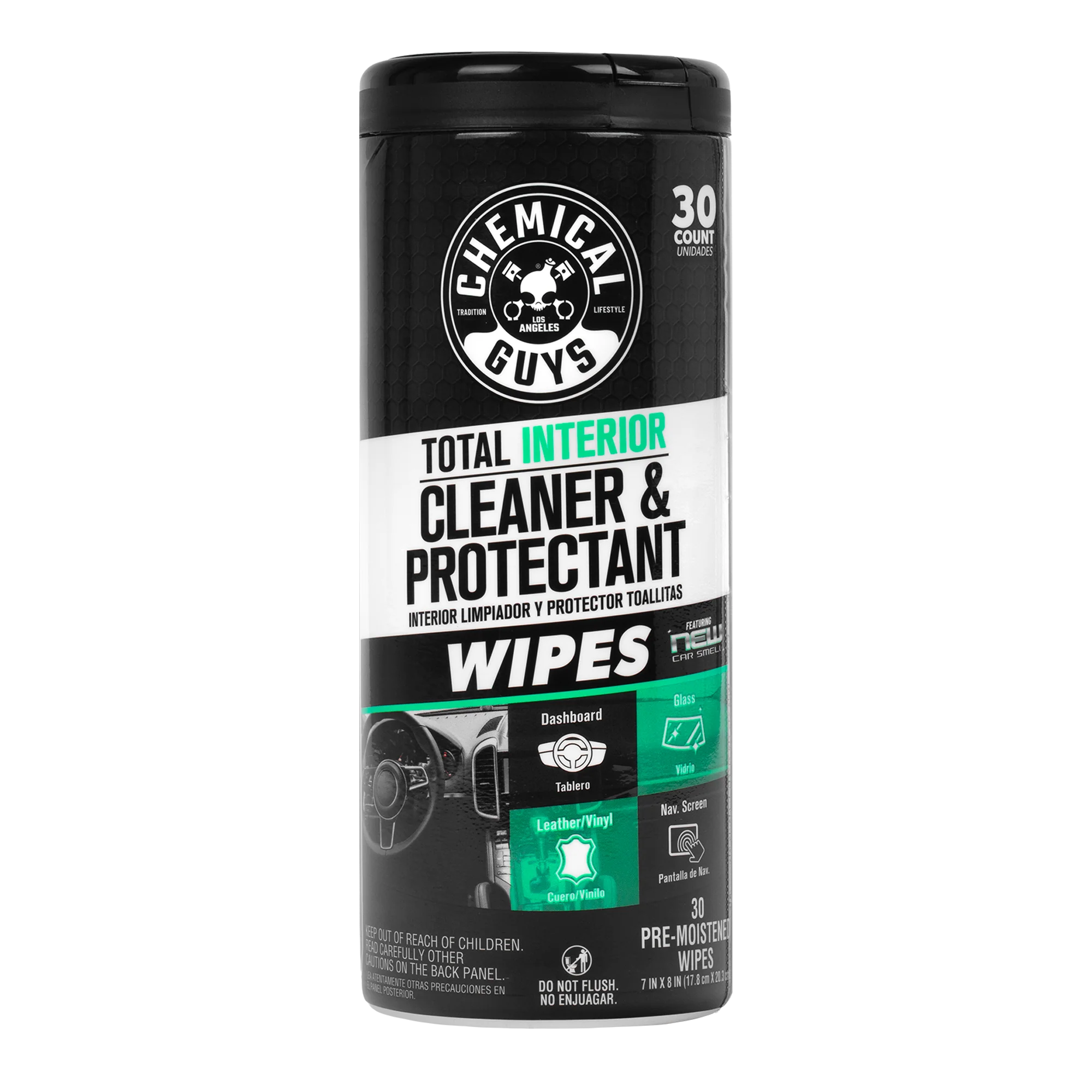 Total Interior Cleaner & Protectant Canister Wipes - Image 14