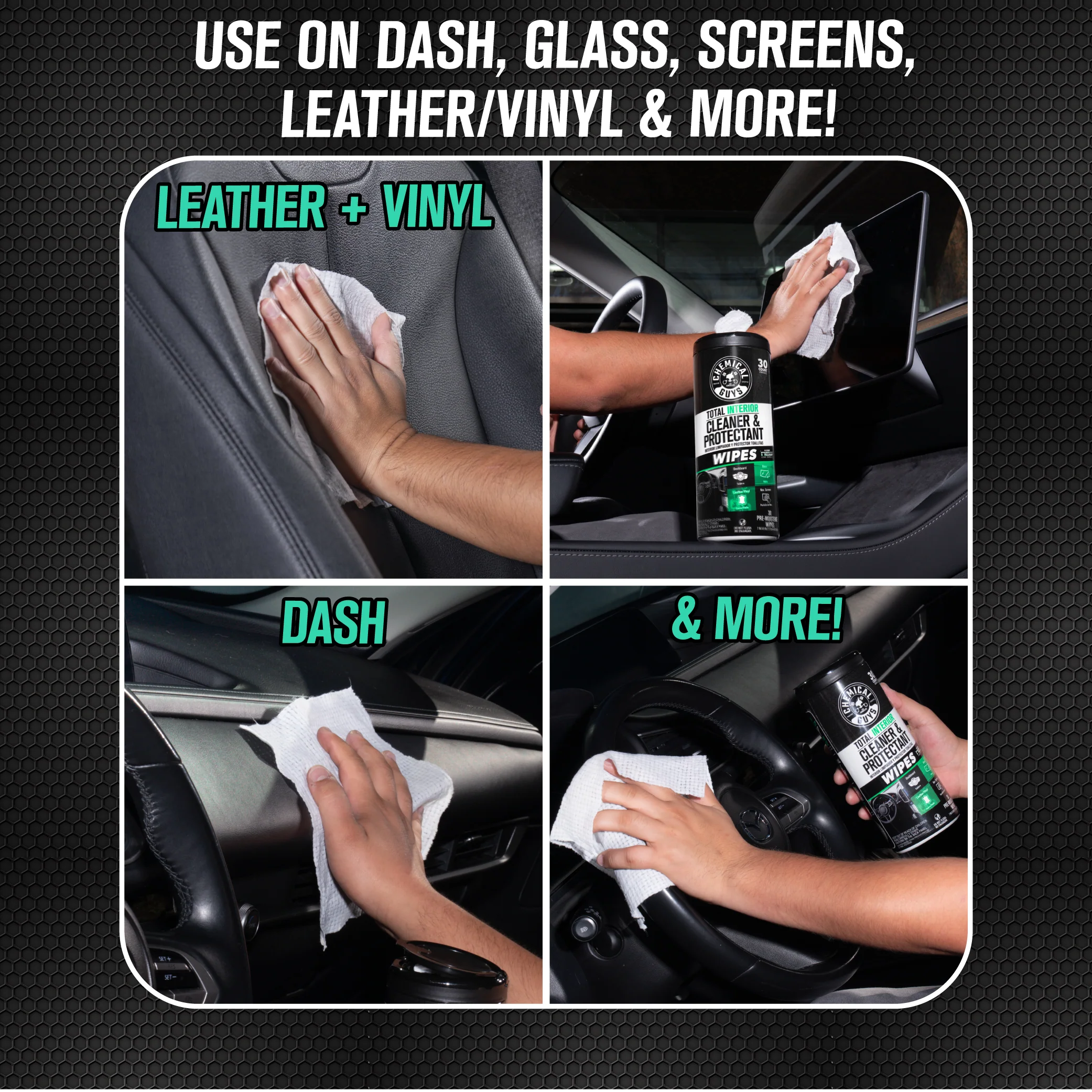 Total Interior Wipes 3-Pack Kit - Image 4