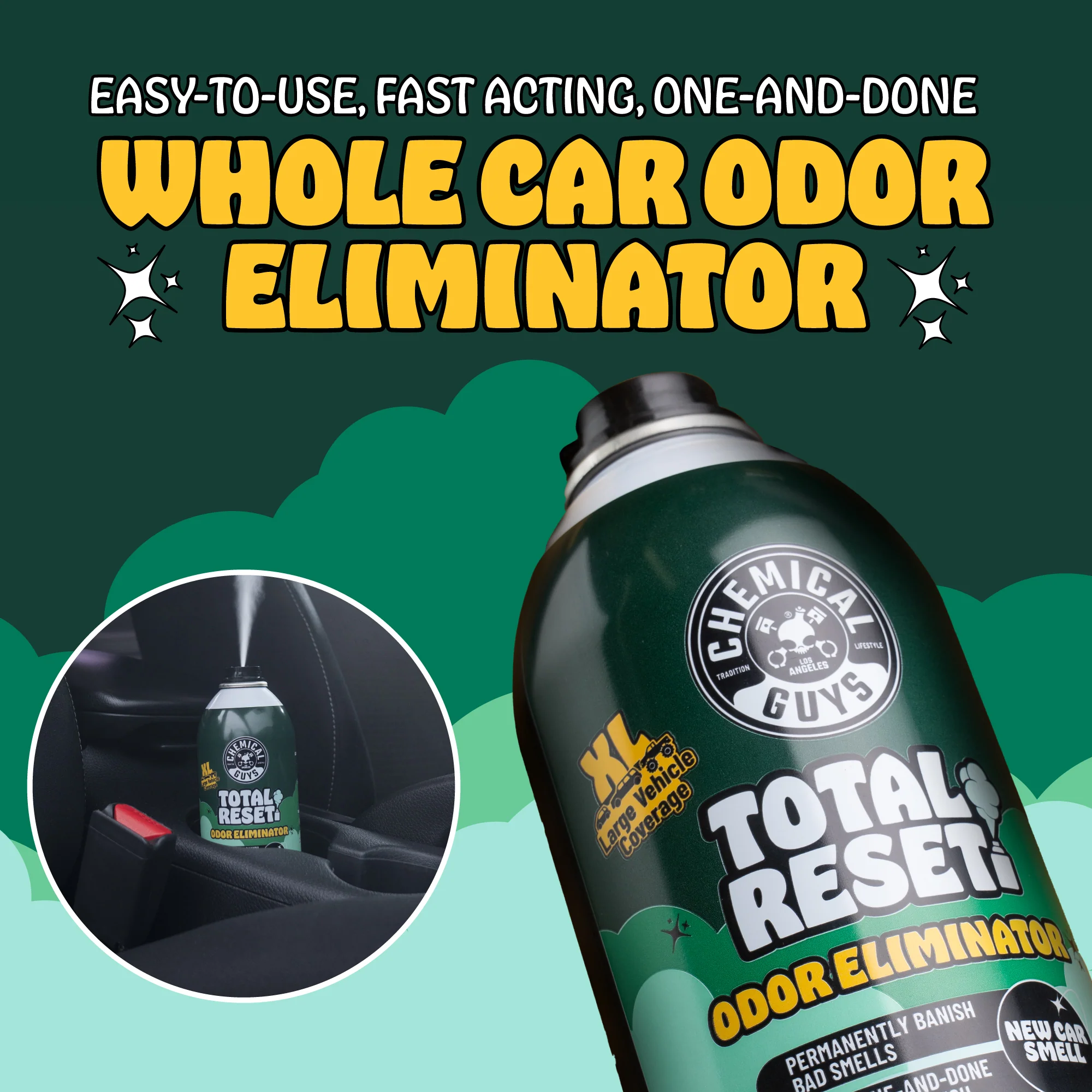 Total Reset Odor Eliminator - New Car Smell - Image 2