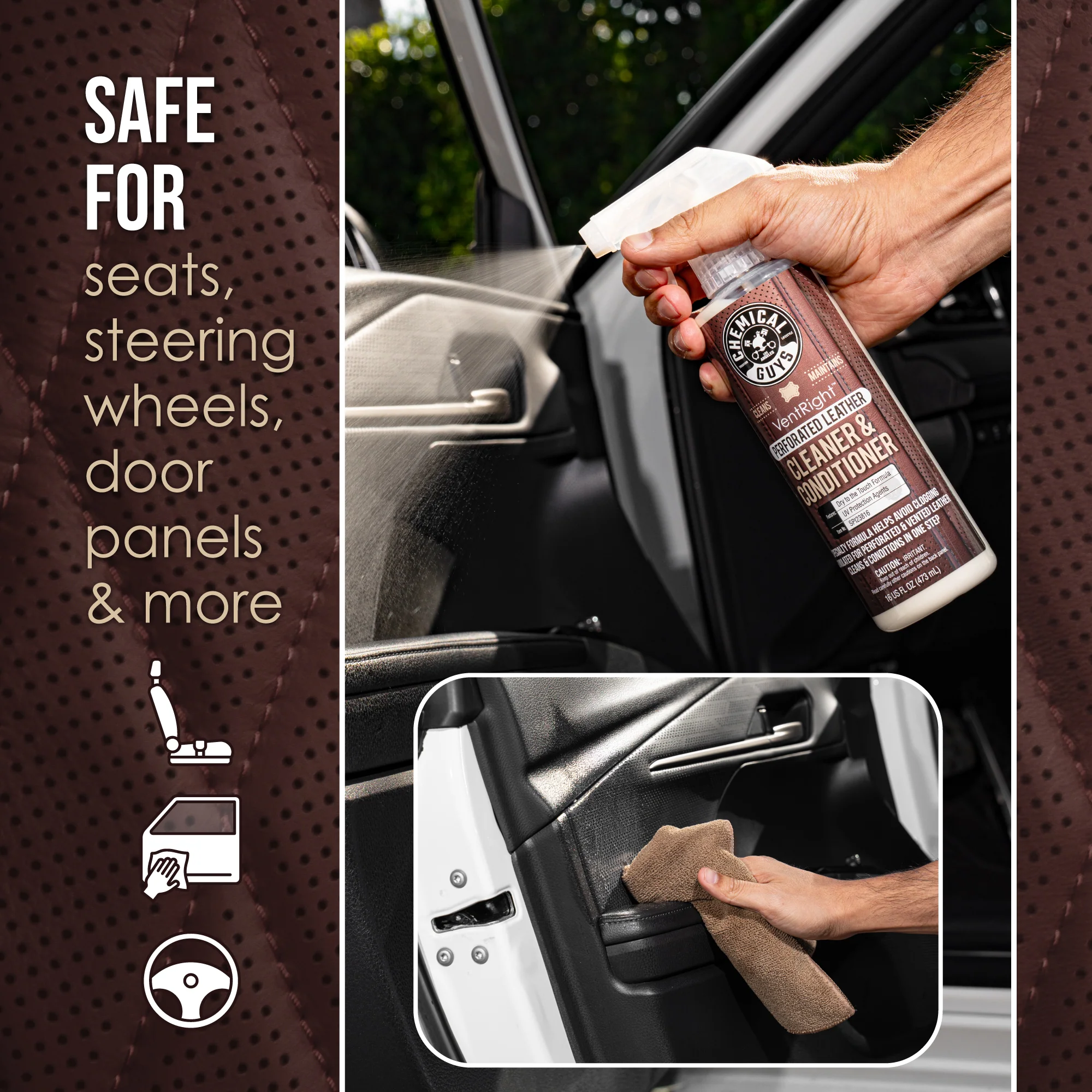 VentRight Perforated Leather Cleaner - Image 4