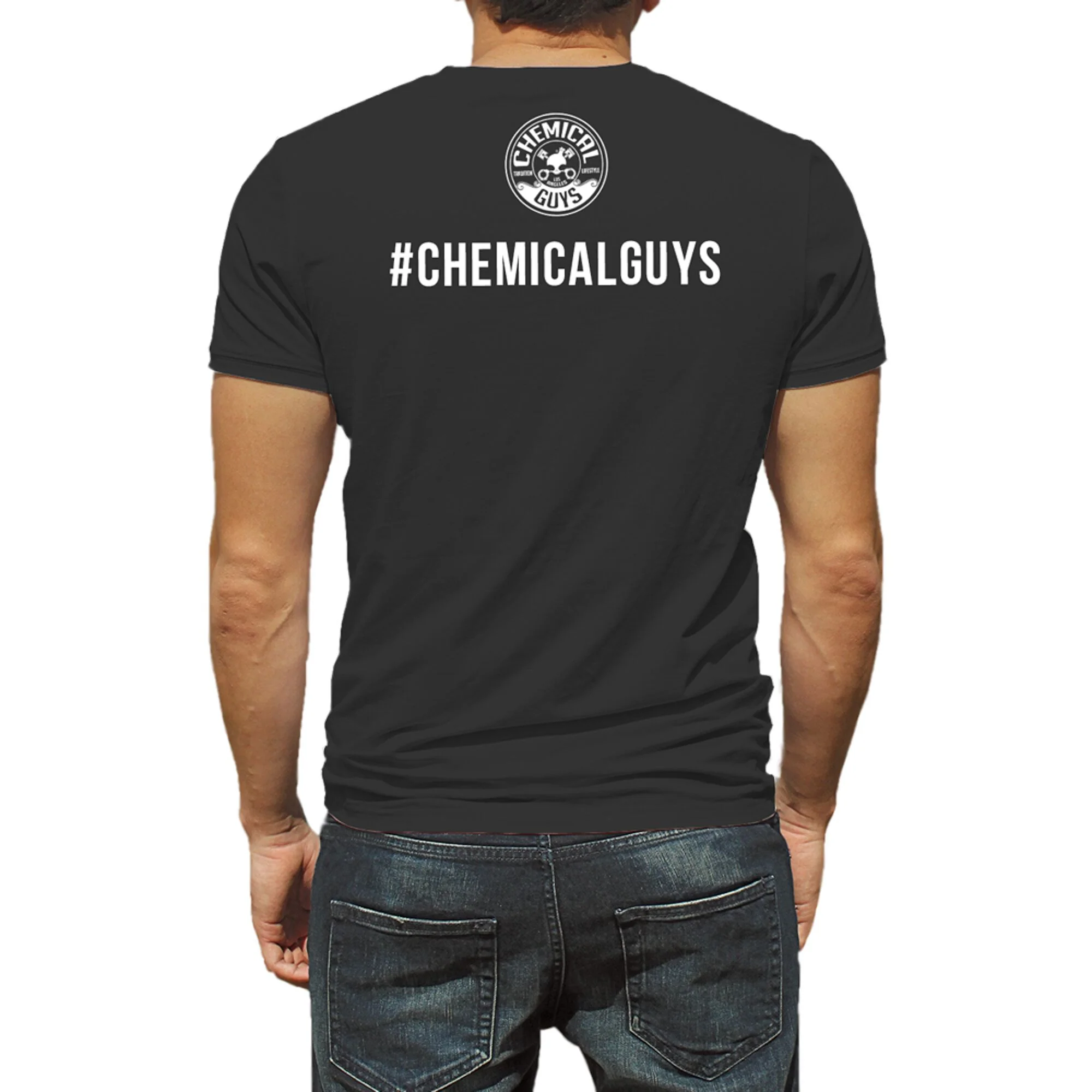 White Dripping Logo T-Shirt, SEMA Edition - Image 2